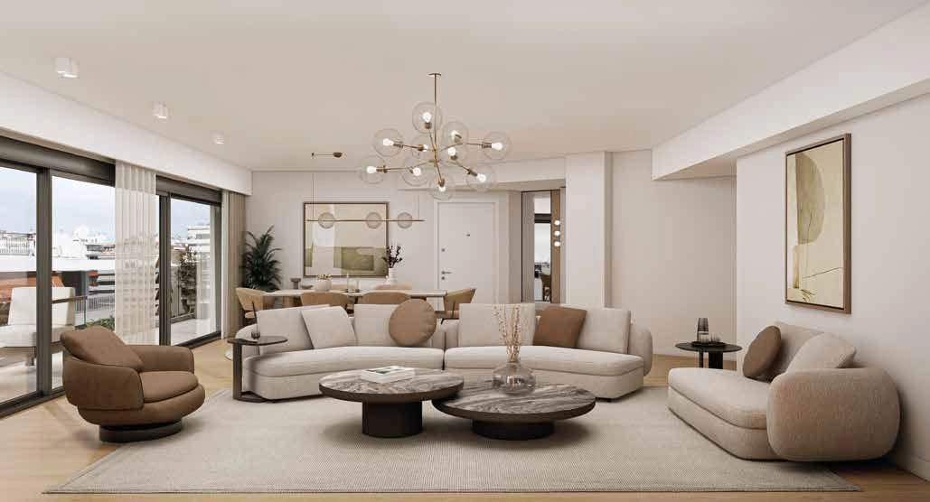 그리스 아티카 주거 단지 내 아파트