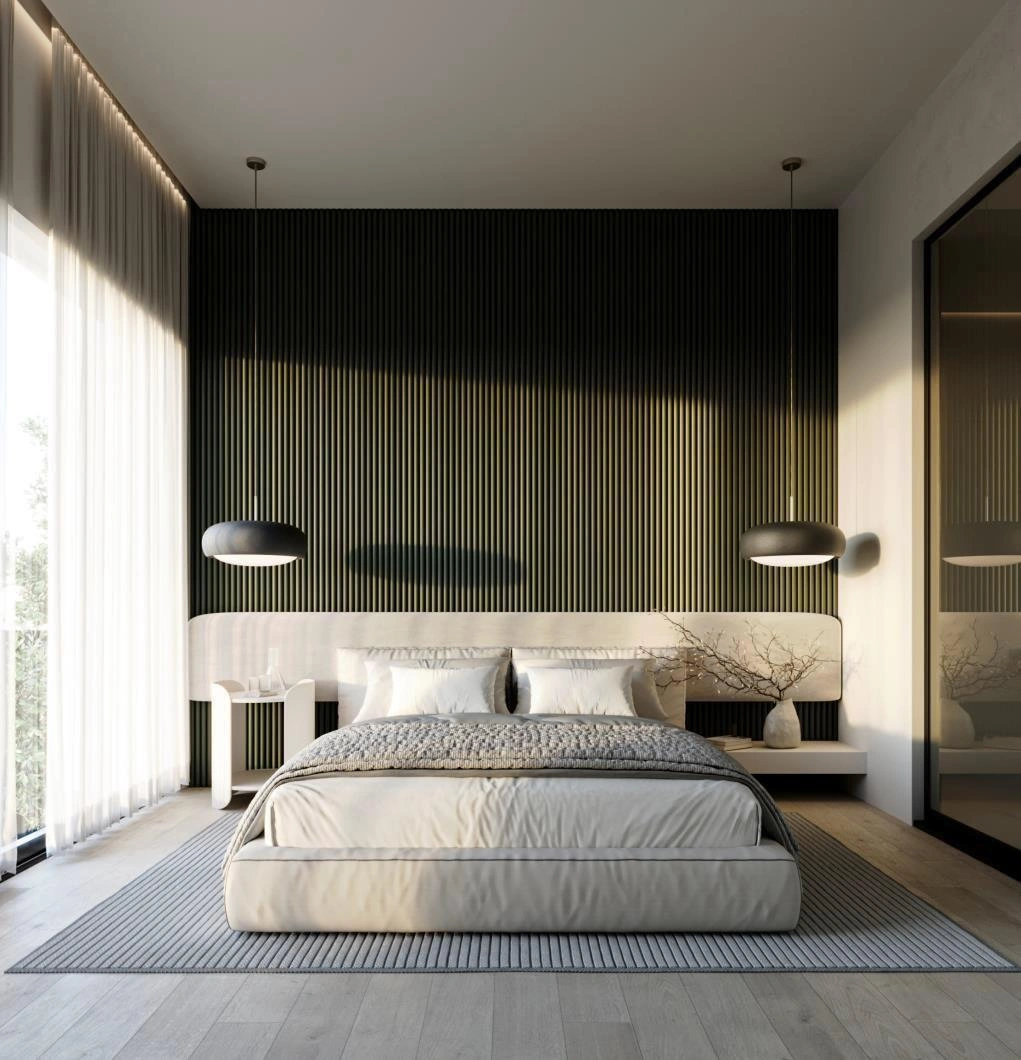 एटिका, ग्रीस में आधुनिक आवासीय कॉम्प्लेक्स के अपार्टमेंट