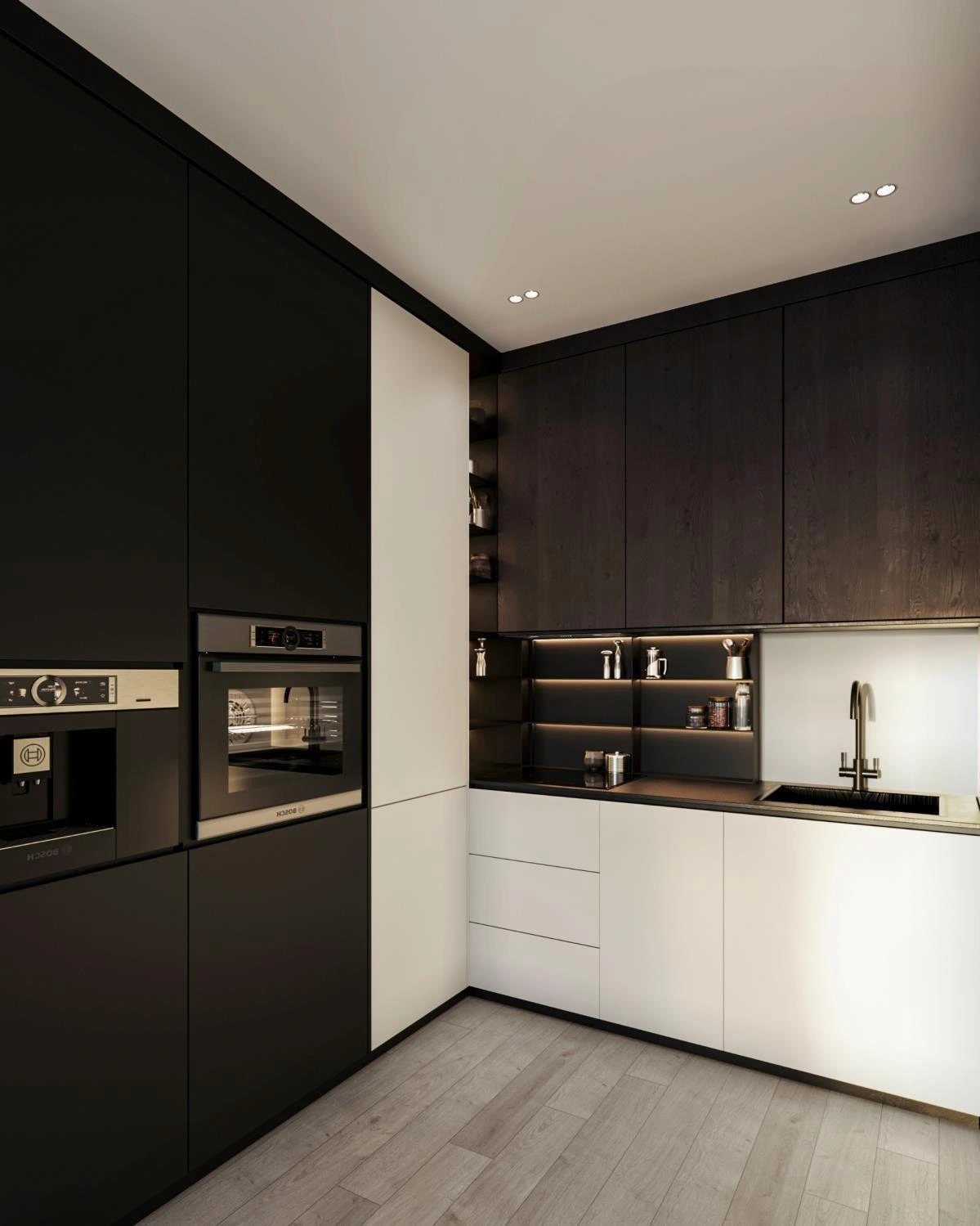 एटिका, ग्रीस में आधुनिक आवासीय कॉम्प्लेक्स के अपार्टमेंट