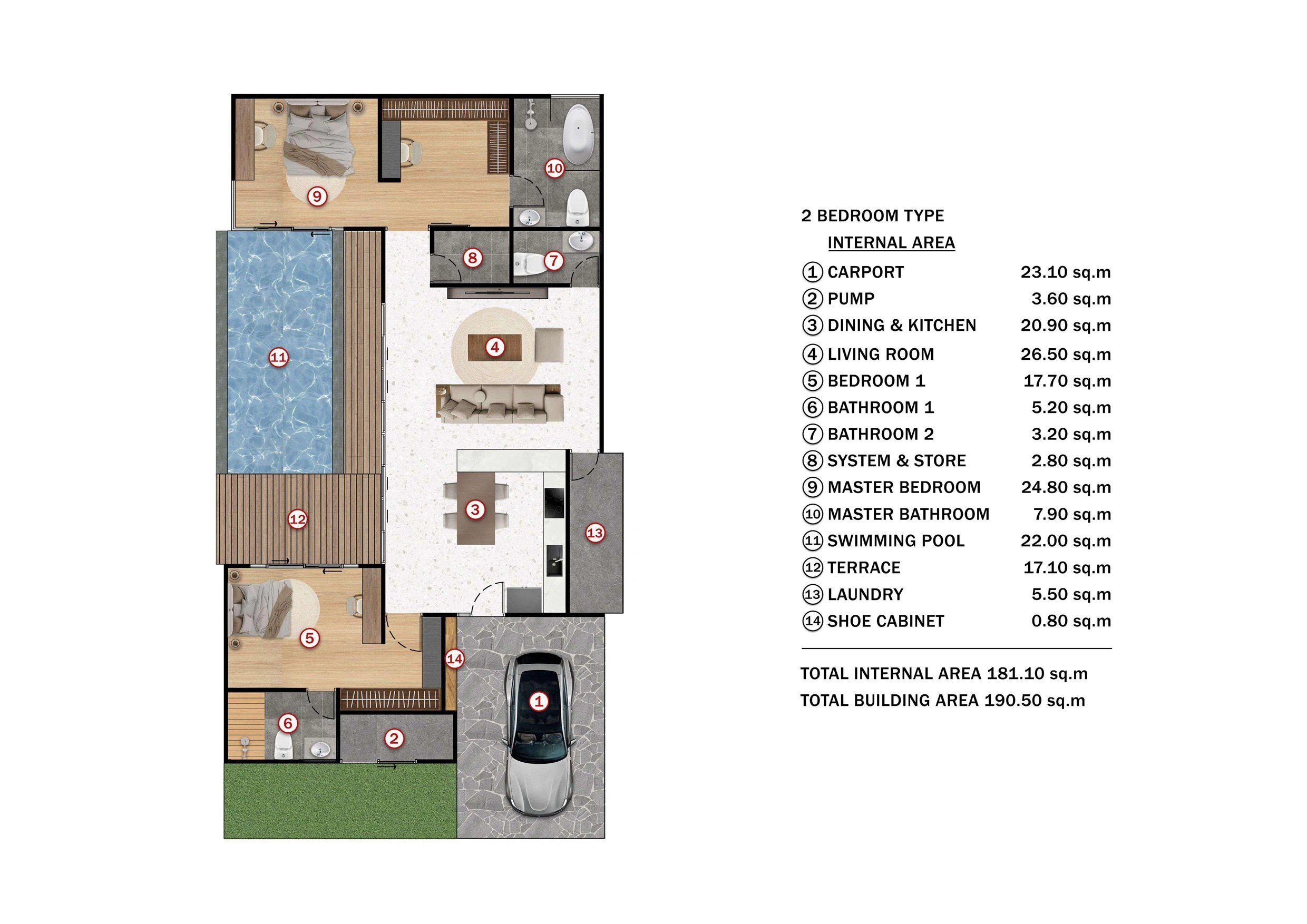 Villas en un complejo residencial moderno en Si Sunthon, Phuket, Tailandia