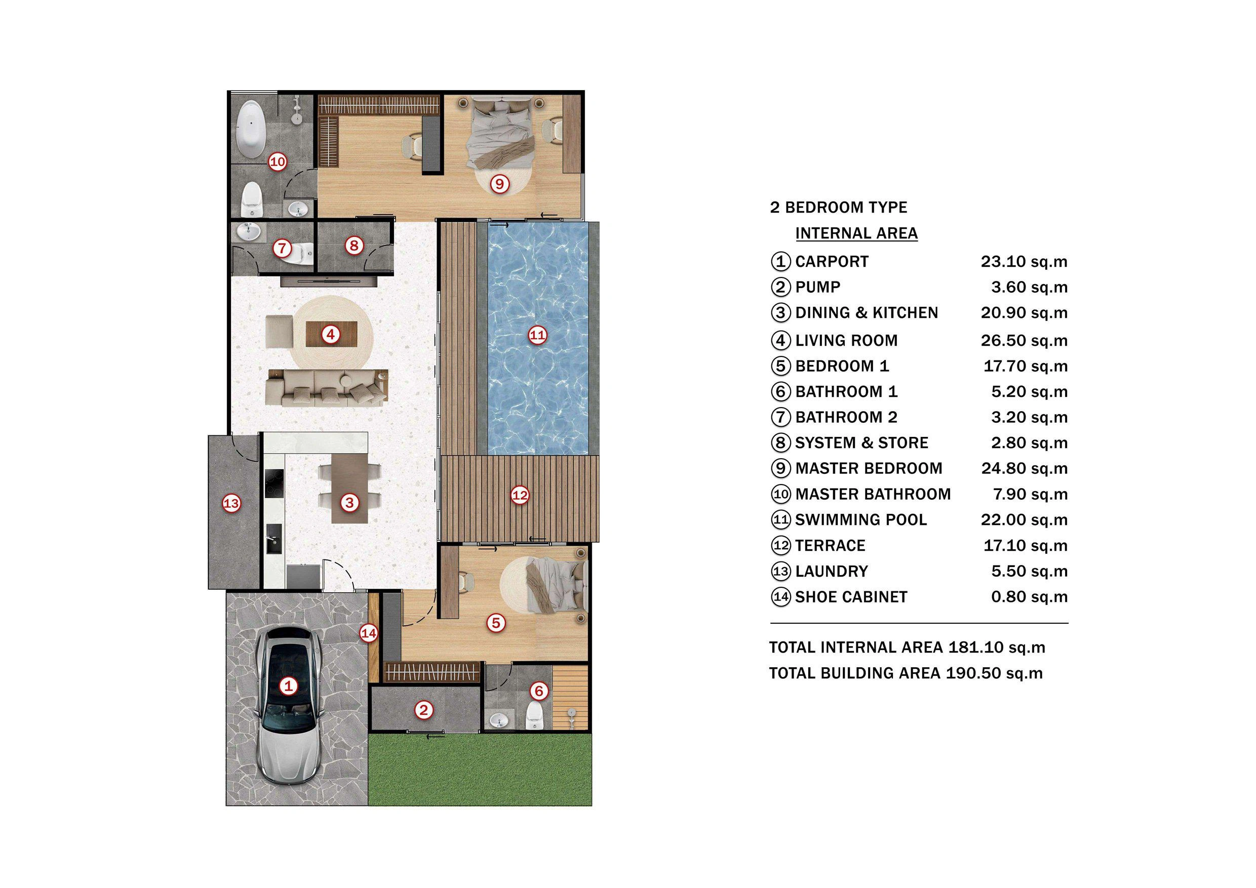 Villas en un complejo residencial moderno en Si Sunthon, Phuket, Tailandia
