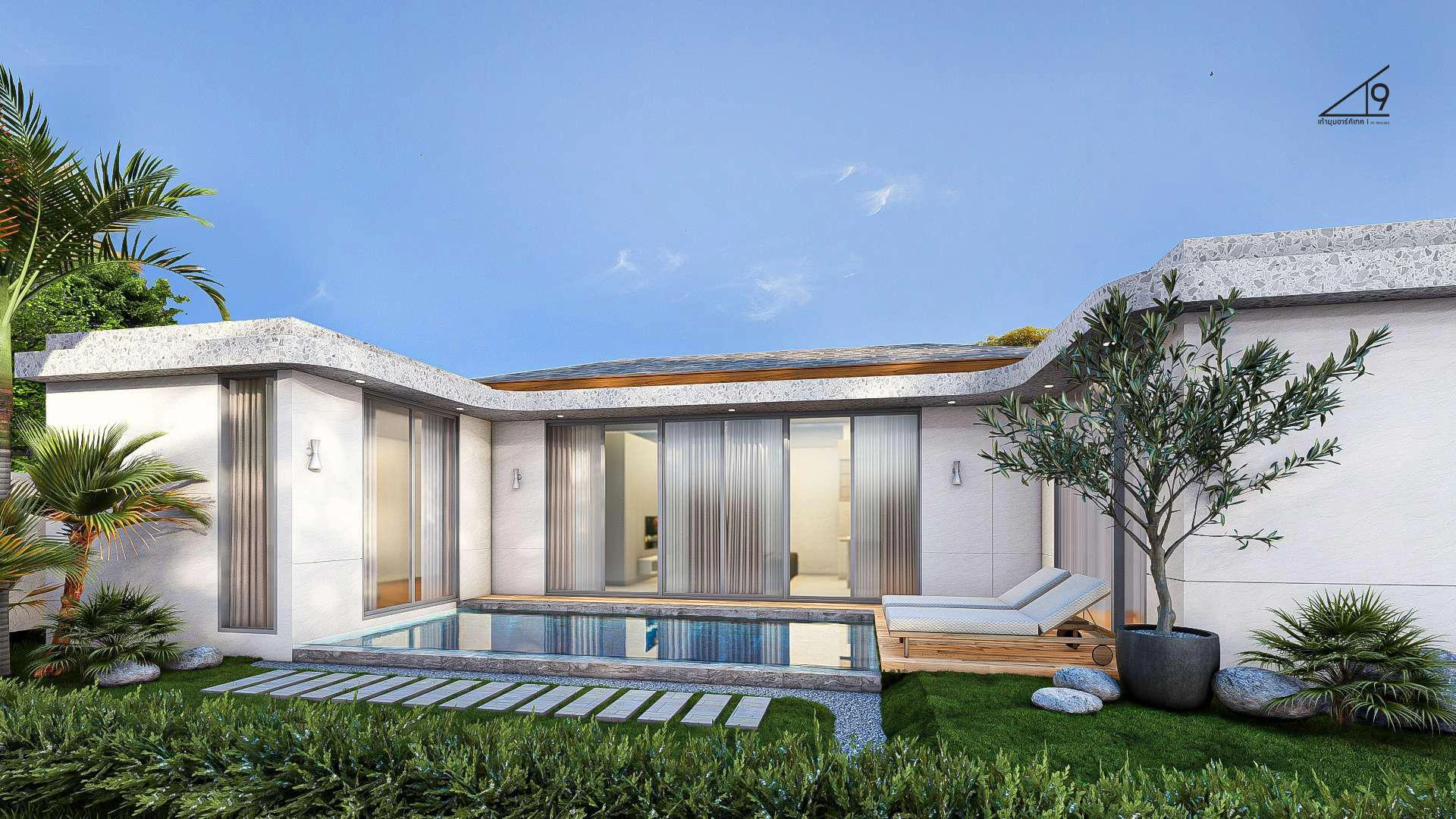 Villas en un complejo residencial moderno en Si Sunthon, Phuket, Tailandia