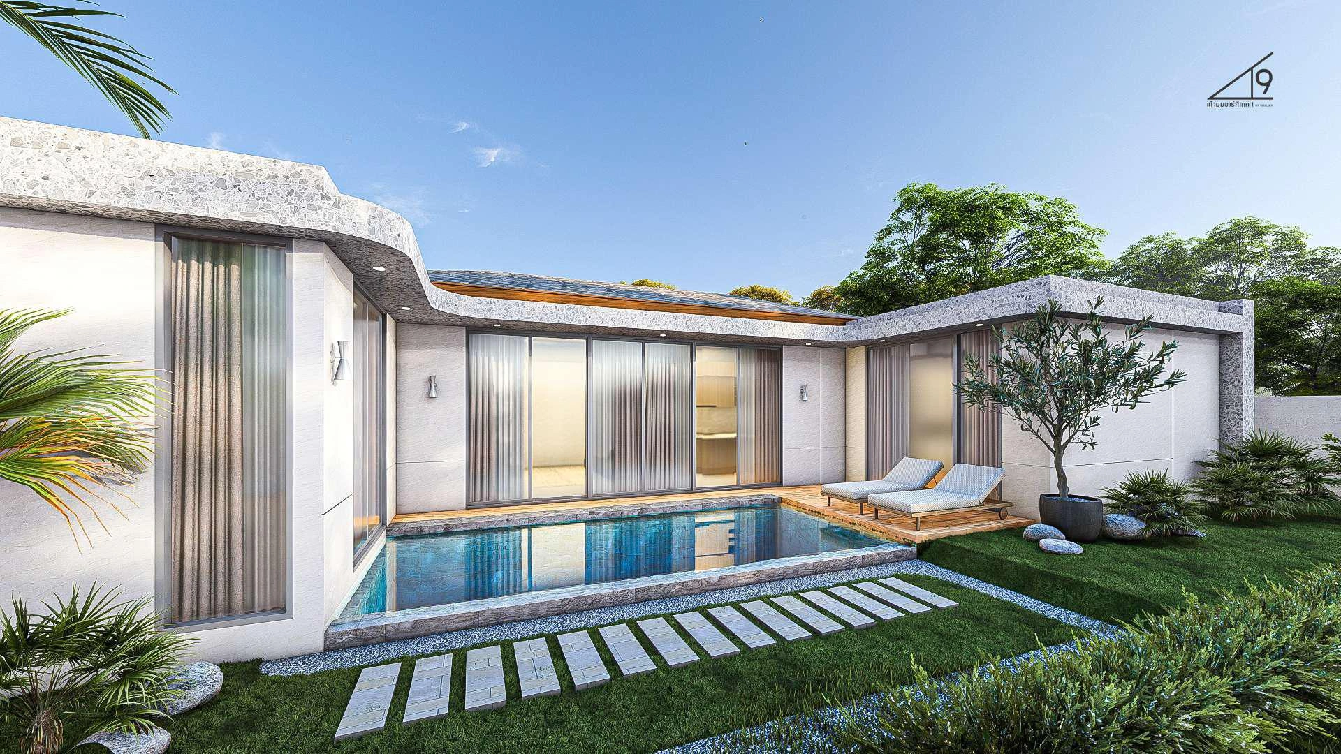 Villas en un complejo residencial moderno en Si Sunthon, Phuket, Tailandia