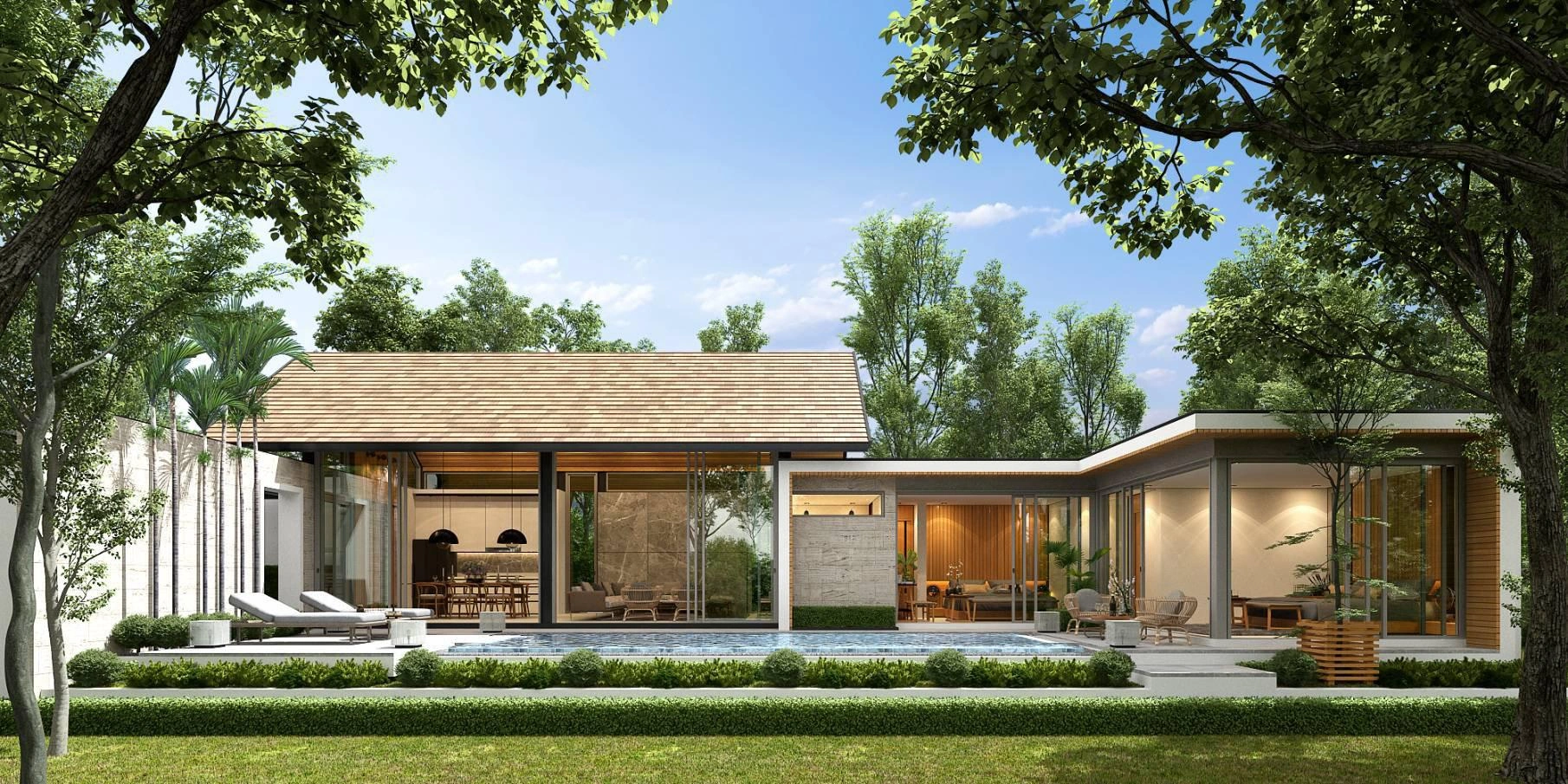 فيلات في مشروع جديد قرب شاطئ ليان في فوكيت، تايلاند