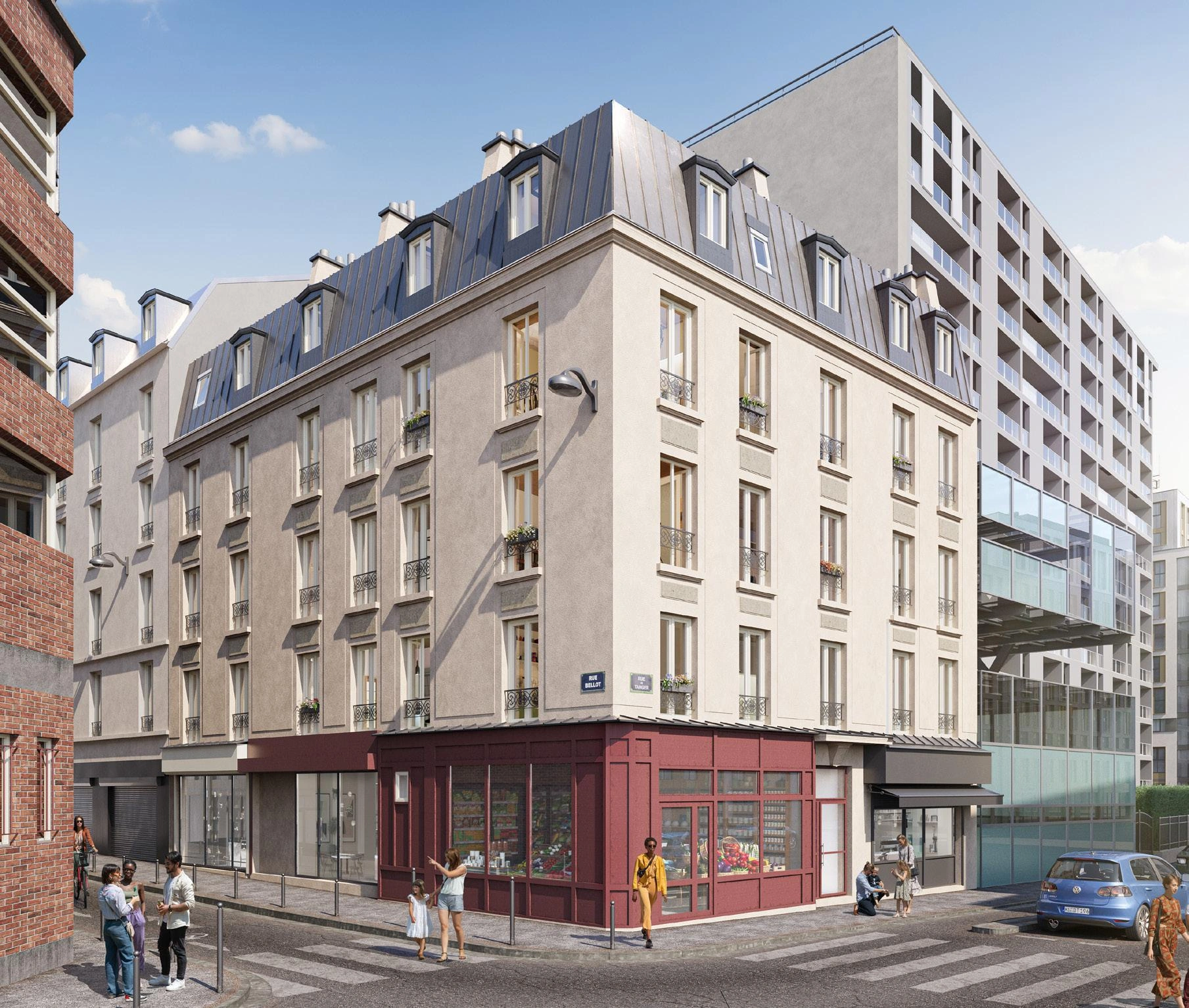 شقق في مجمع سكني عصري في إيل دو فرانس، فرنسا