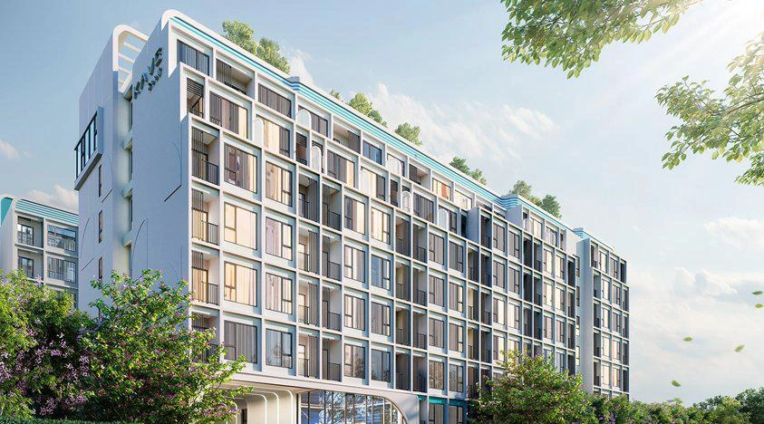 شقق في مجمع سكني في بانكوك، تايلاند