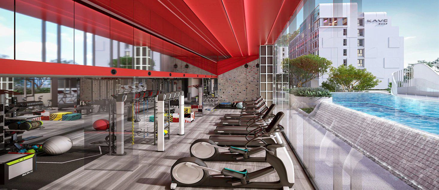 شقق في مجمع سكني في بانكوك، تايلاند