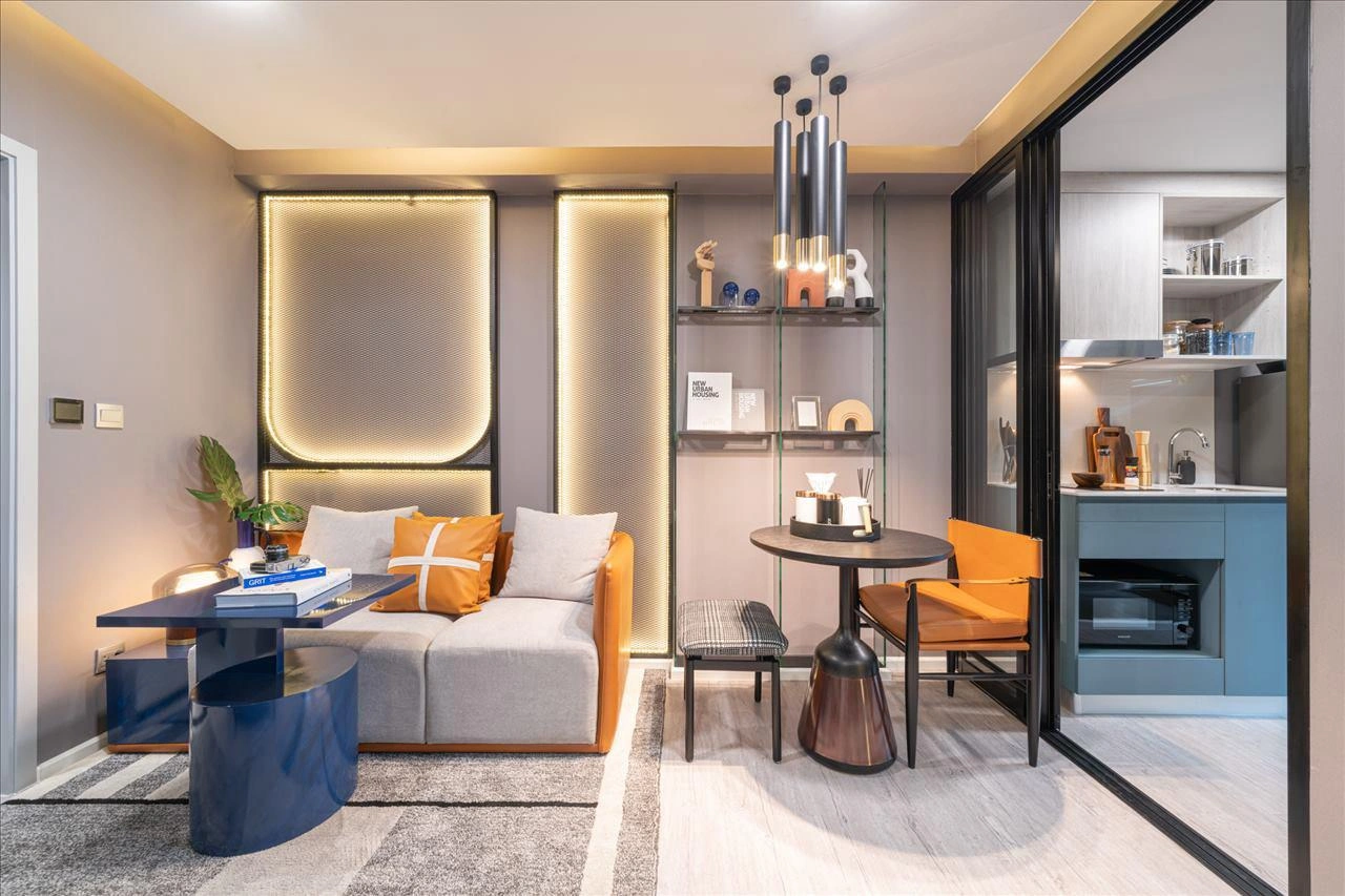 شقق في مجمع سكني في بانكوك، تايلاند