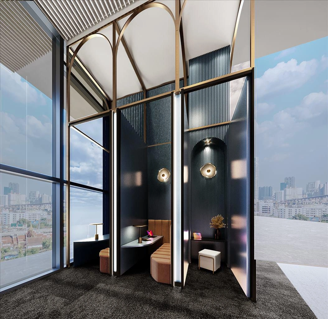 شقق في مجمع سكني جديد عالي الارتفاع في بانكوك، تايلاند