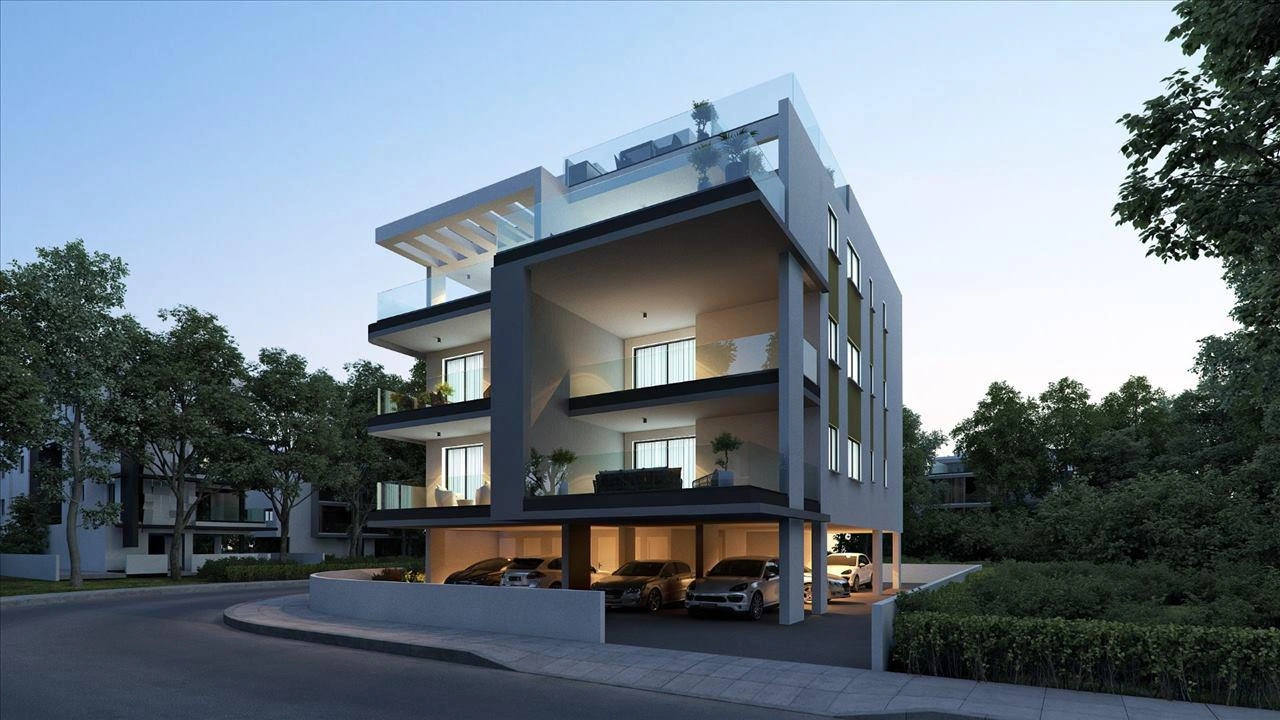 شقق في مبنى سكني في ليفاديا، لارنكا، قبرص