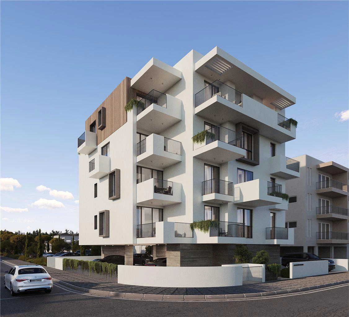 Apartments in a gated residential complex in Paphos, Cyprus
