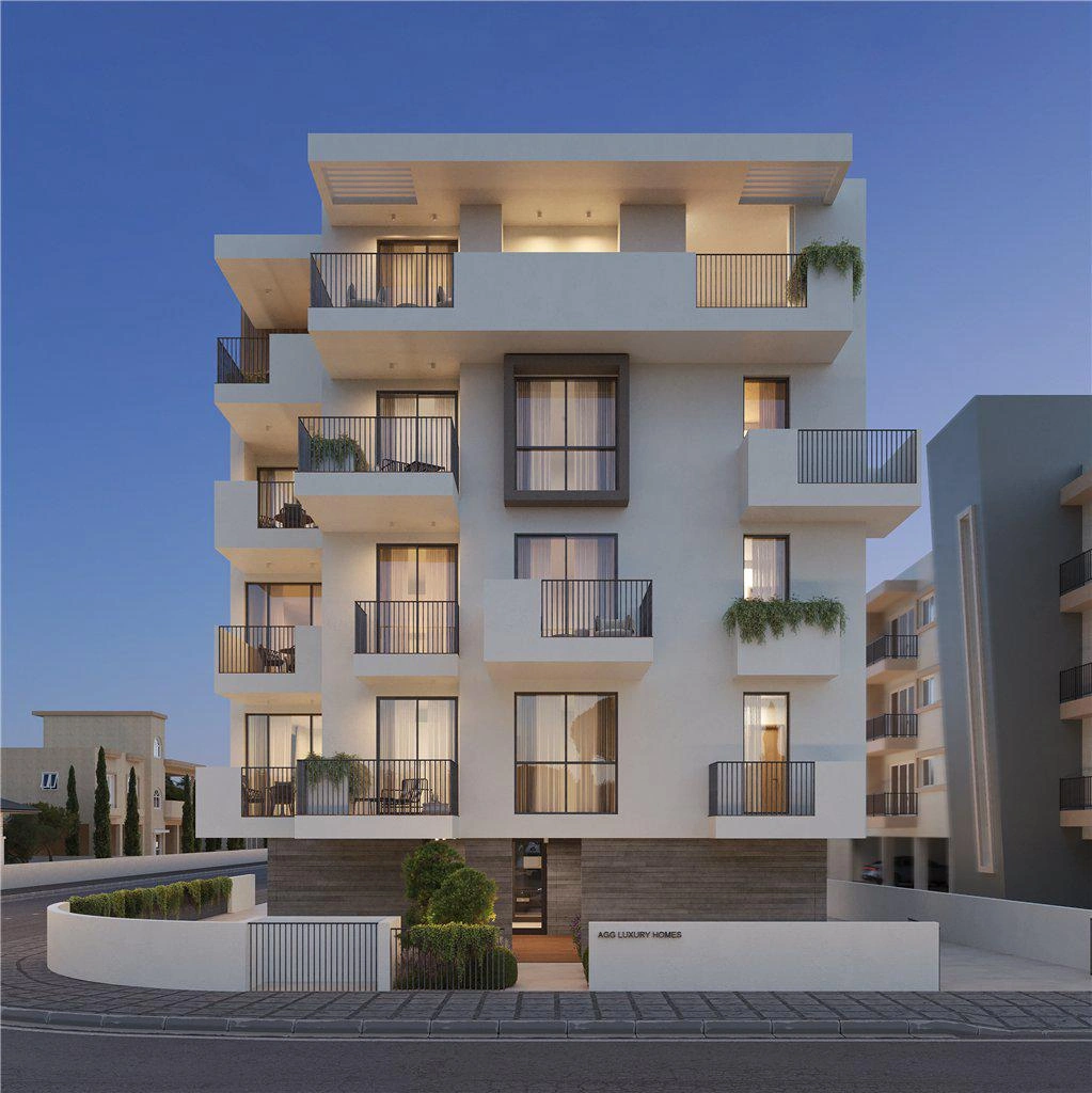 Apartments in a gated residential complex in Paphos, Cyprus