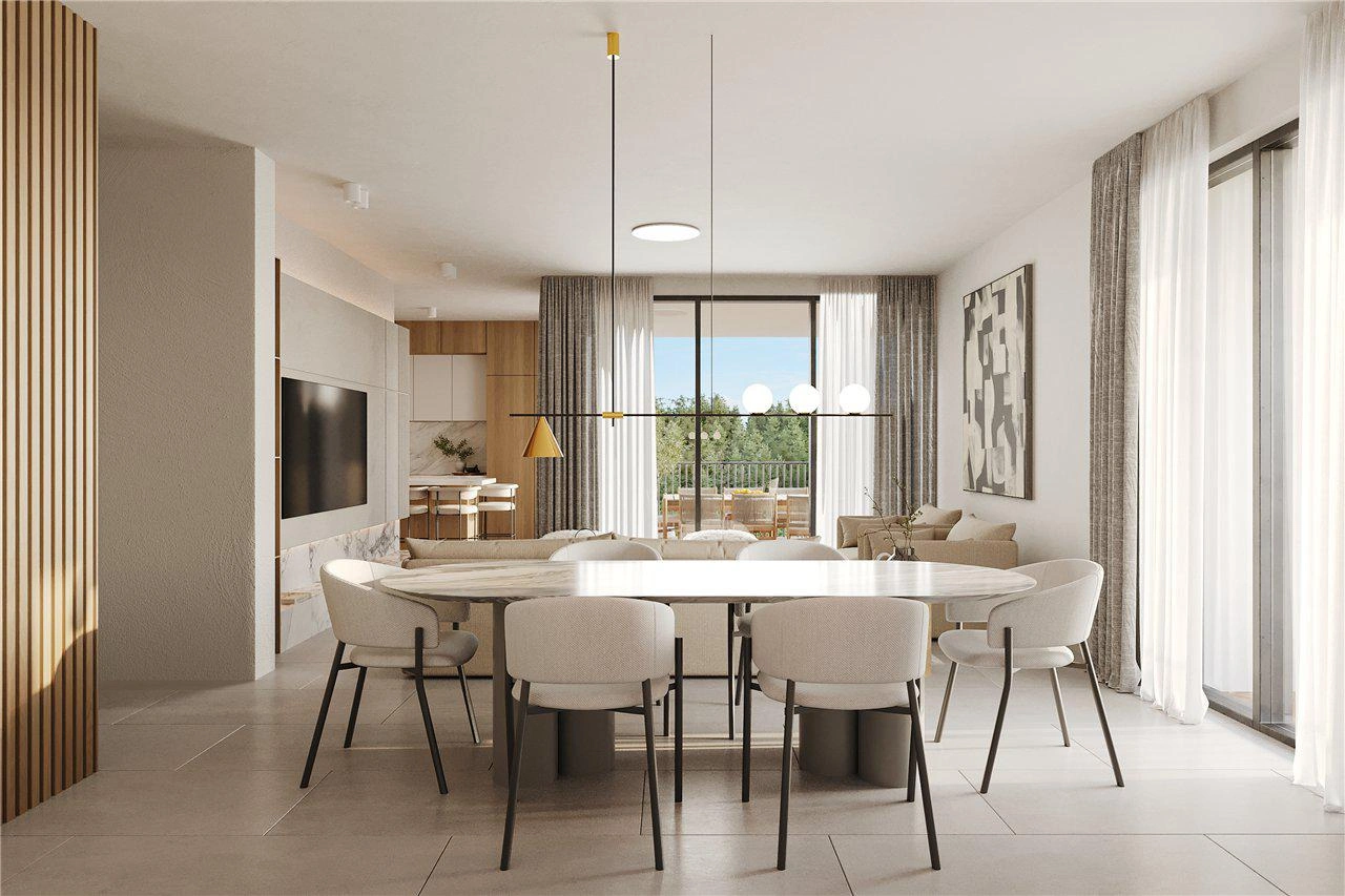 Apartments in a gated residential complex in Paphos, Cyprus