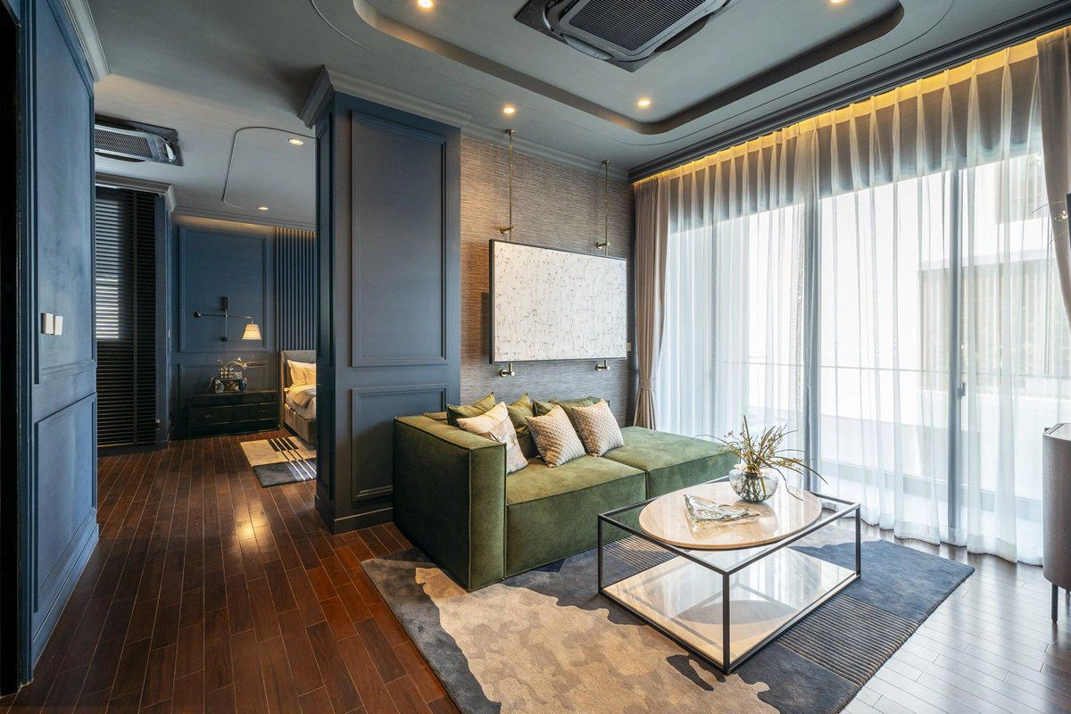 Ville in un moderno complesso residenziale a Bangkok, Thailandia