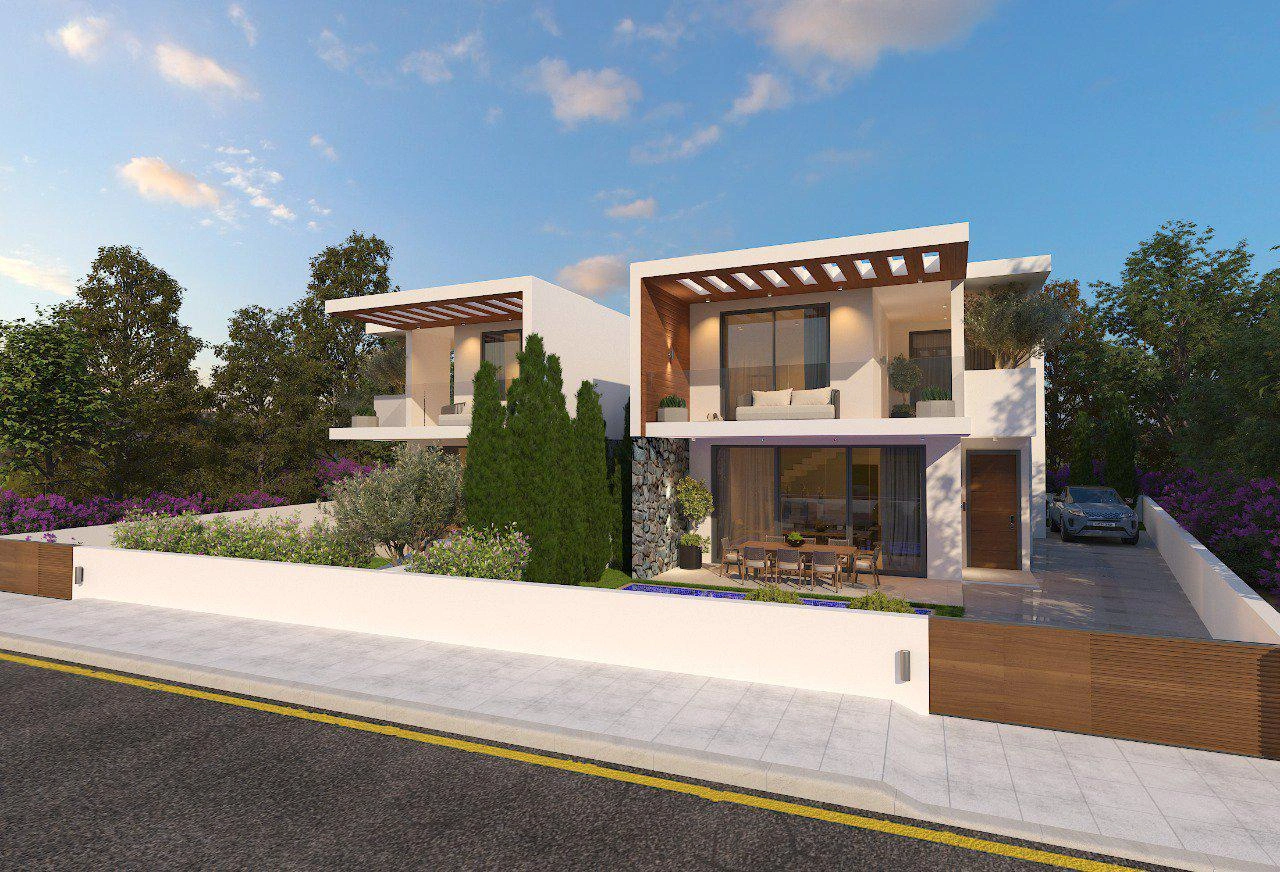 Villas dans un nouveau complexe résidentiel à Paphos, Chypre