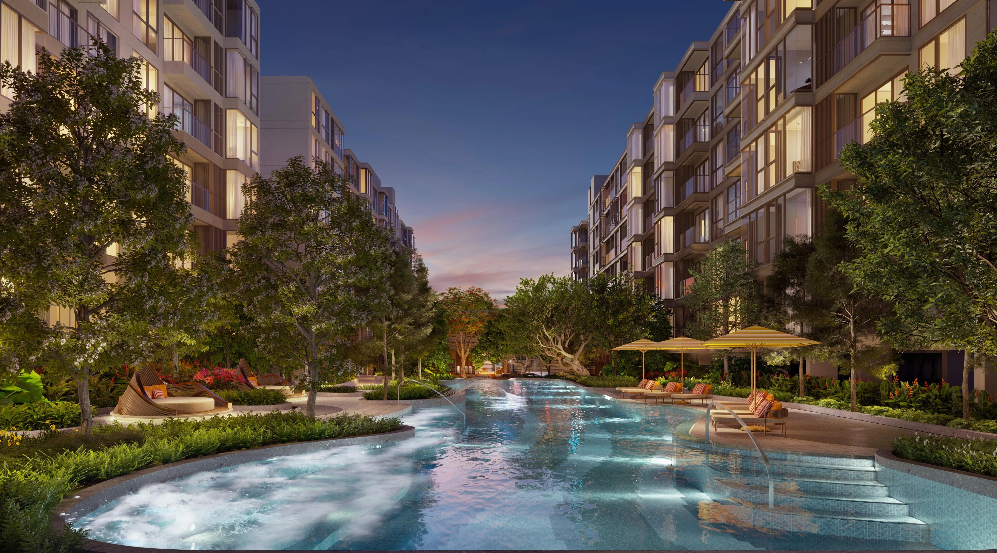 شقق بطابع المنتجعات في بانكوك، تايلاند