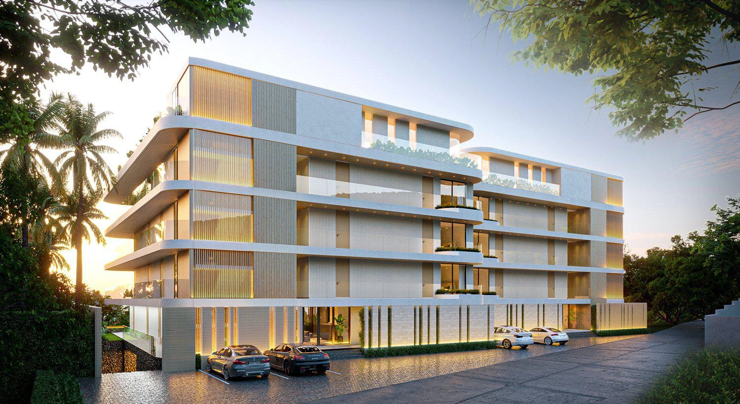 Appartements dans un complexe résidentiel moderne à Rawai, Phuket (Thaïlande)