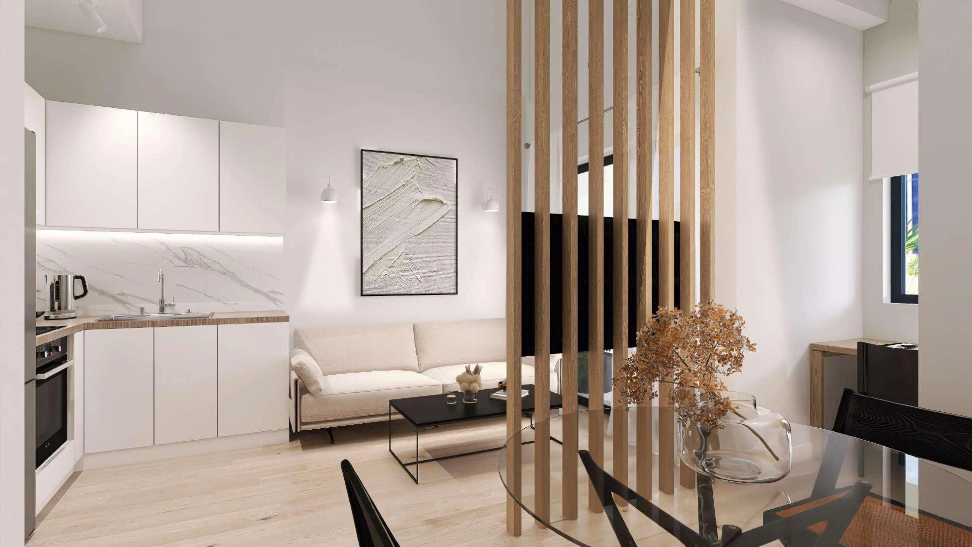 آپارتمانها در یک مجتمع مسکونی مدرن در آتیکا، یونان