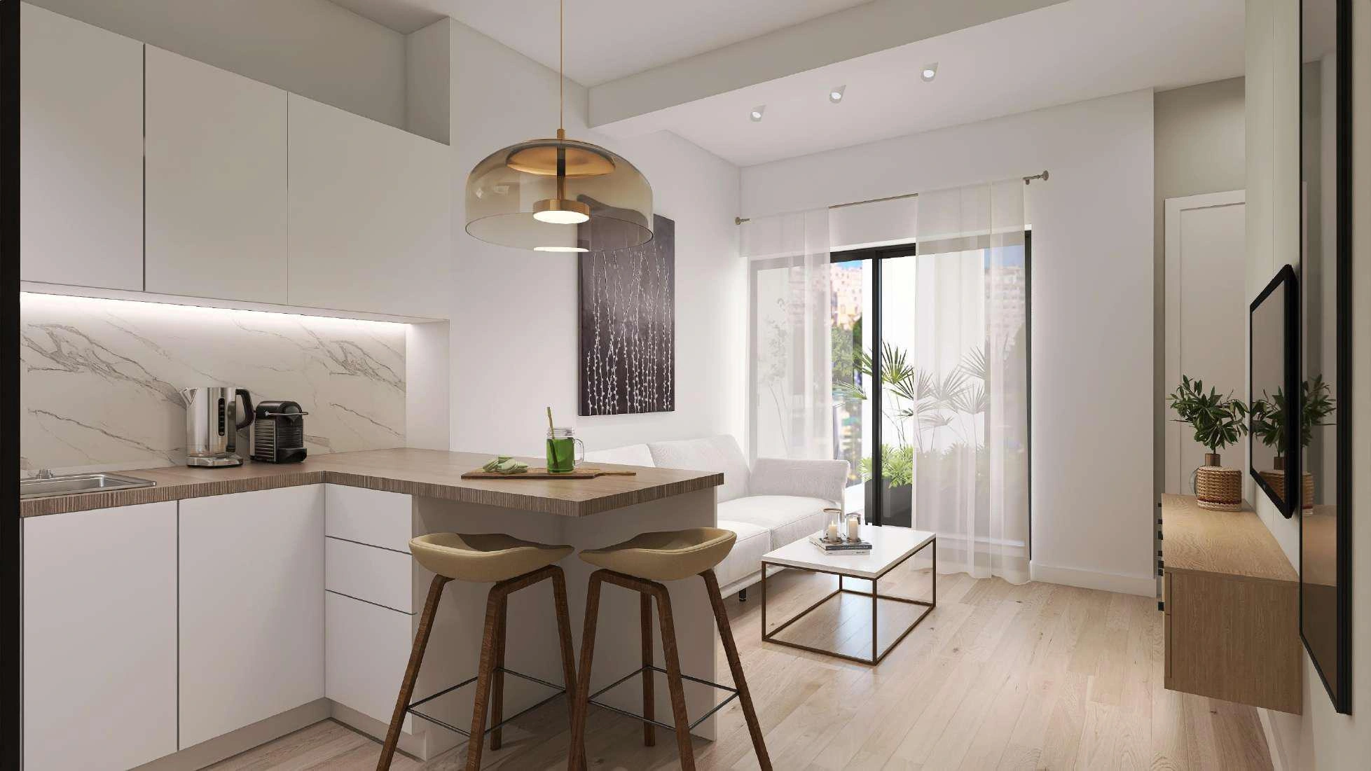 آپارتمانها در یک مجتمع مسکونی مدرن در آتیکا، یونان