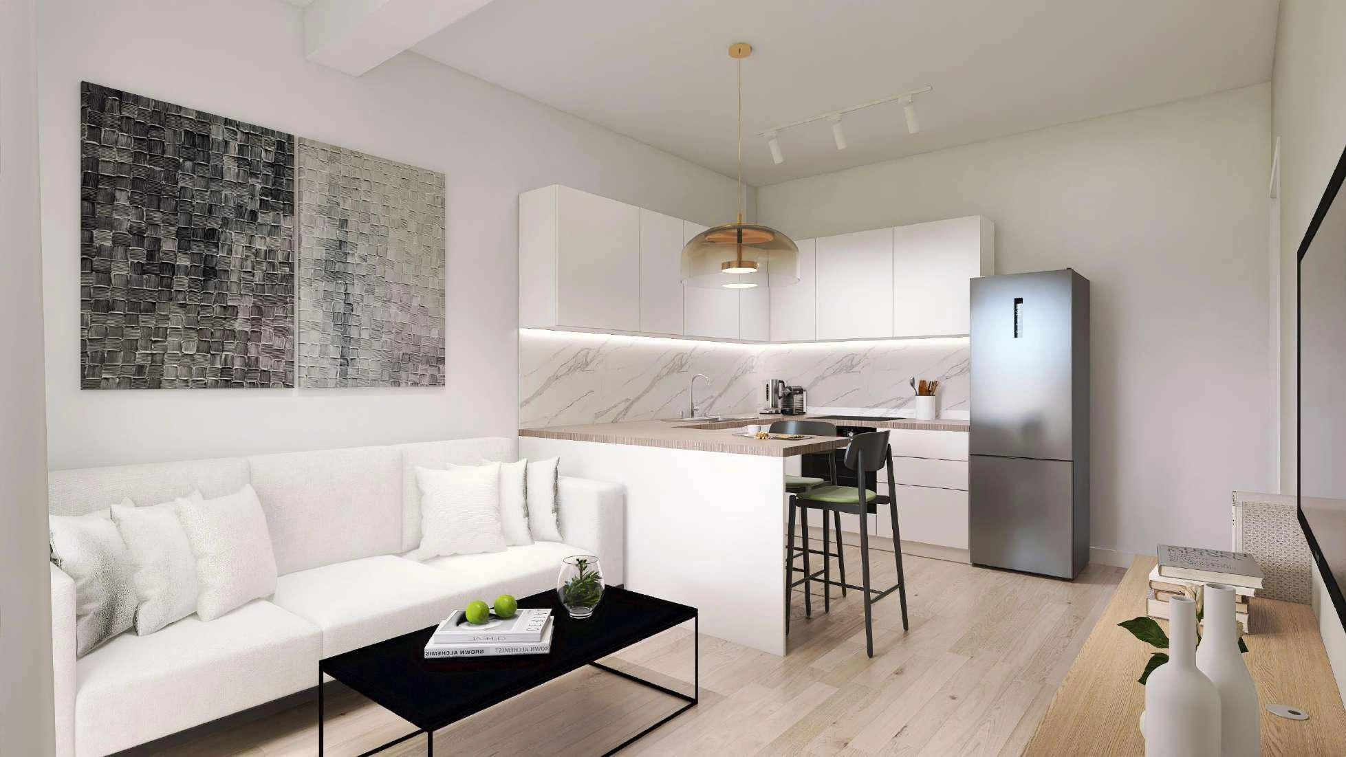 آپارتمانها در یک مجتمع مسکونی مدرن در آتیکا، یونان