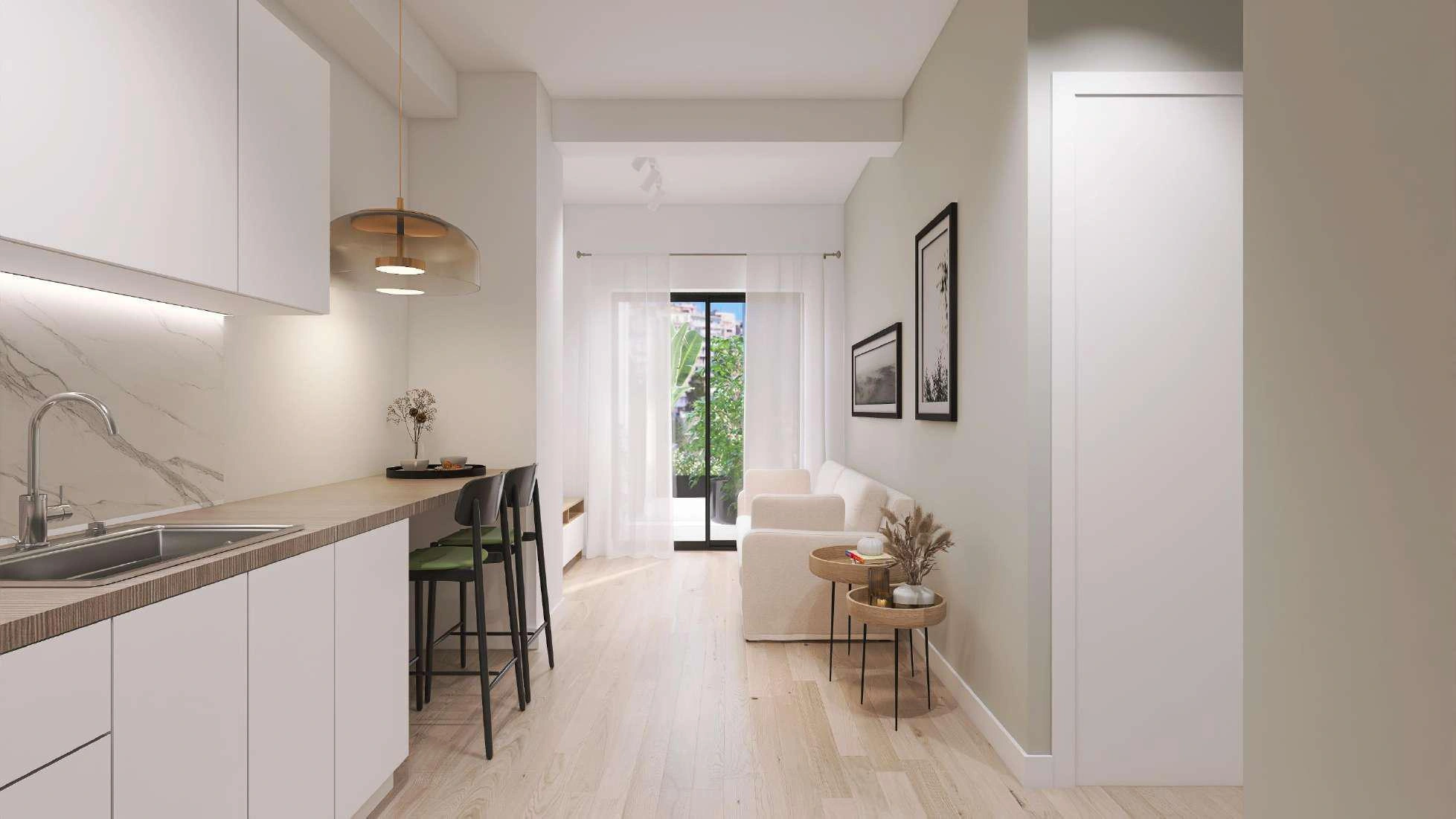 آپارتمانها در یک مجتمع مسکونی مدرن در آتیکا، یونان