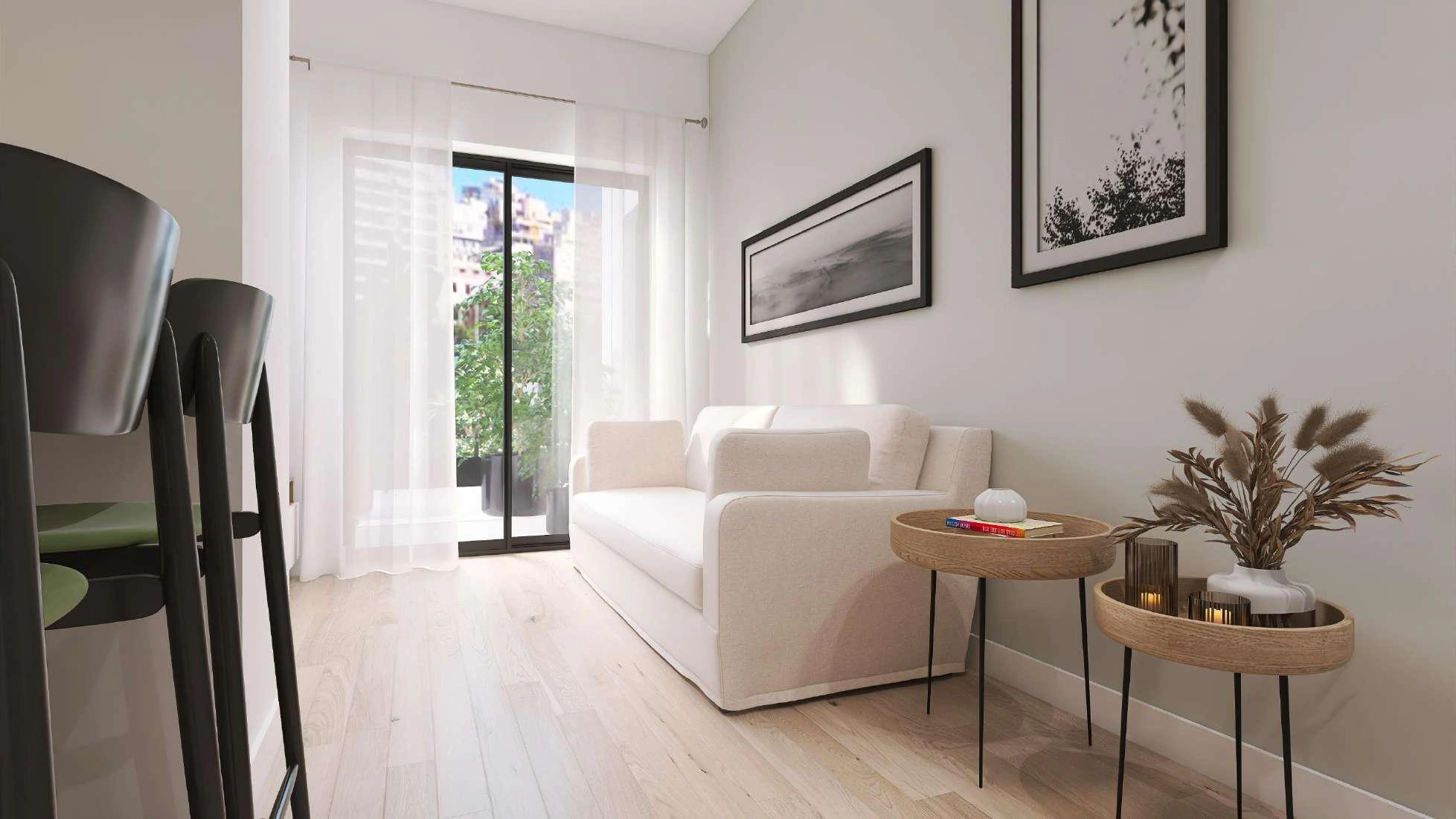 آپارتمانها در یک مجتمع مسکونی مدرن در آتیکا، یونان