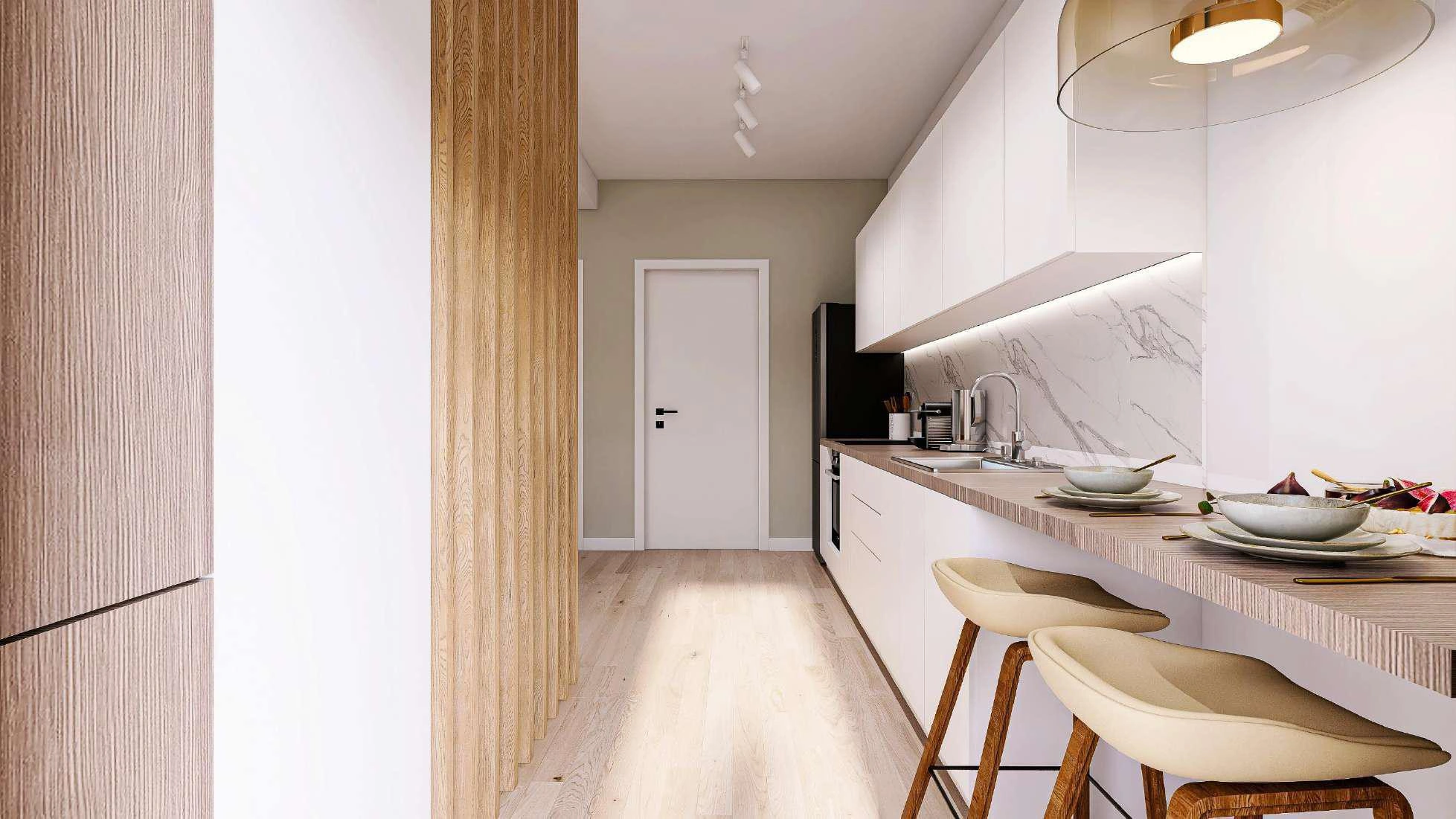 آپارتمانها در یک مجتمع مسکونی مدرن در آتیکا، یونان