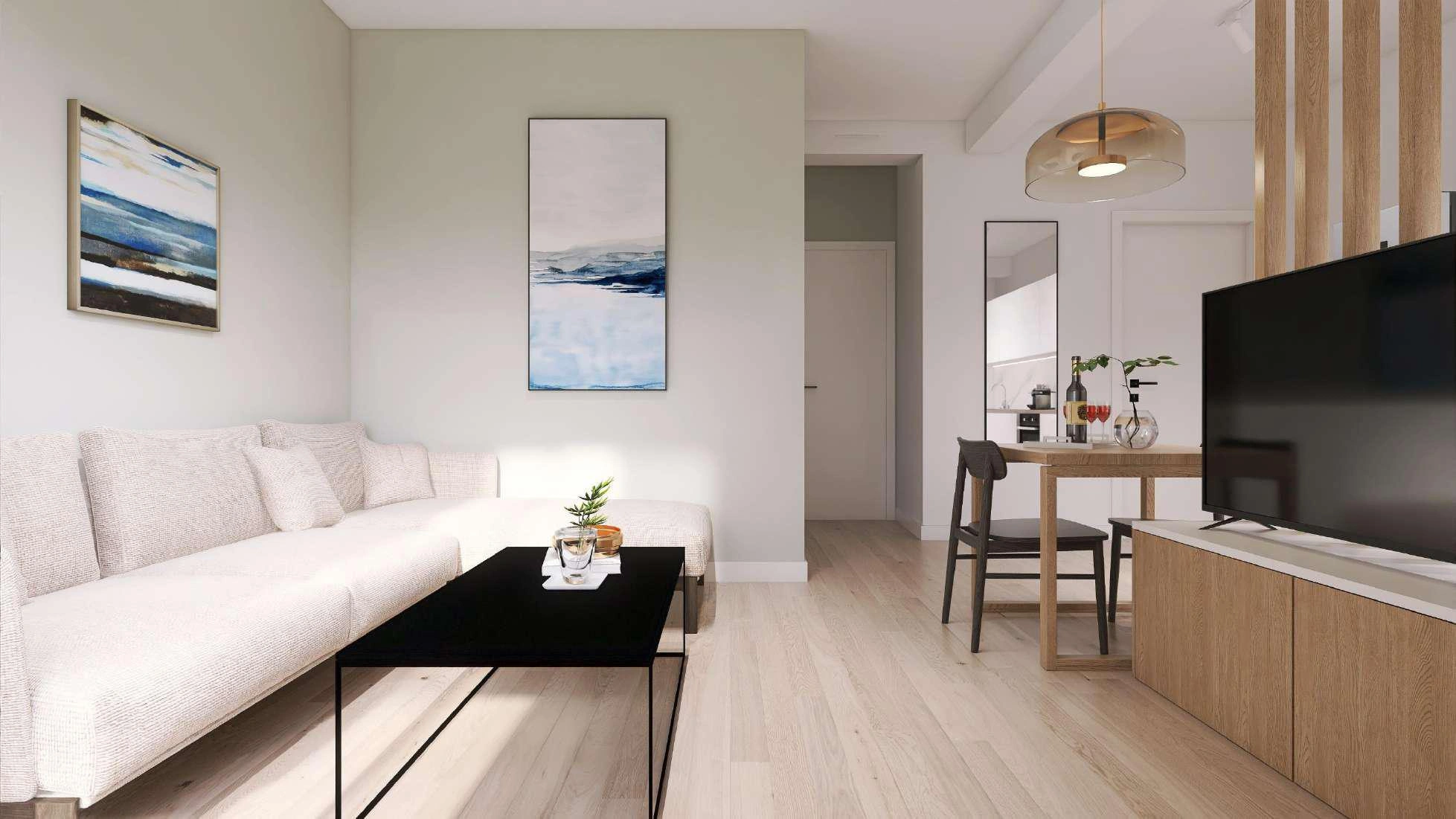 آپارتمانها در یک مجتمع مسکونی مدرن در آتیکا، یونان