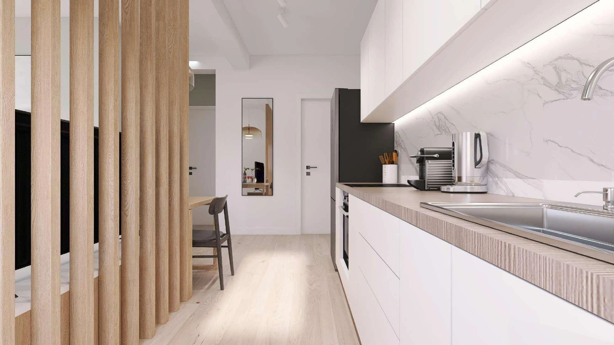 آپارتمانها در یک مجتمع مسکونی مدرن در آتیکا، یونان