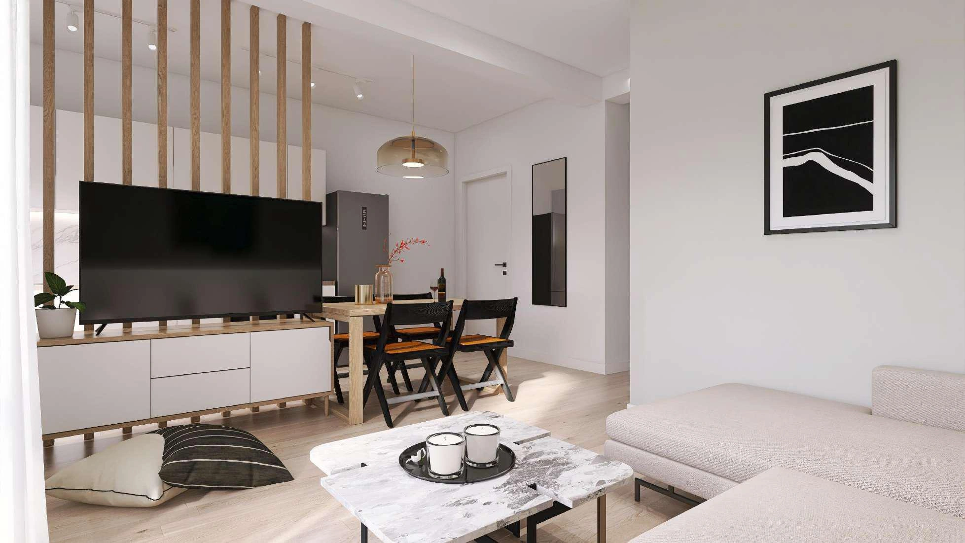 آپارتمانها در یک مجتمع مسکونی مدرن در آتیکا، یونان