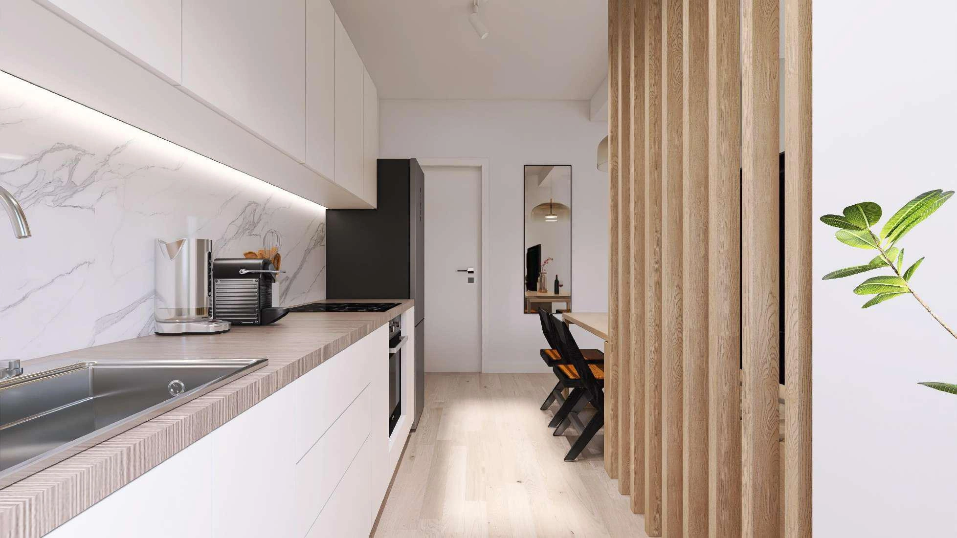 آپارتمانها در یک مجتمع مسکونی مدرن در آتیکا، یونان