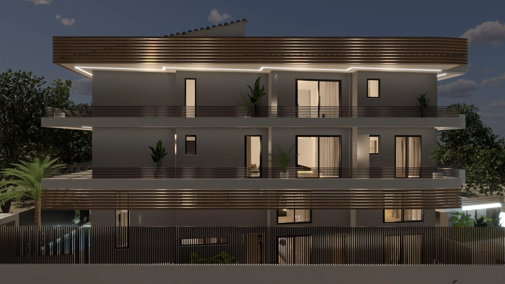 Appartements dans un complexe résidentiel moderne en Attique, Grèce