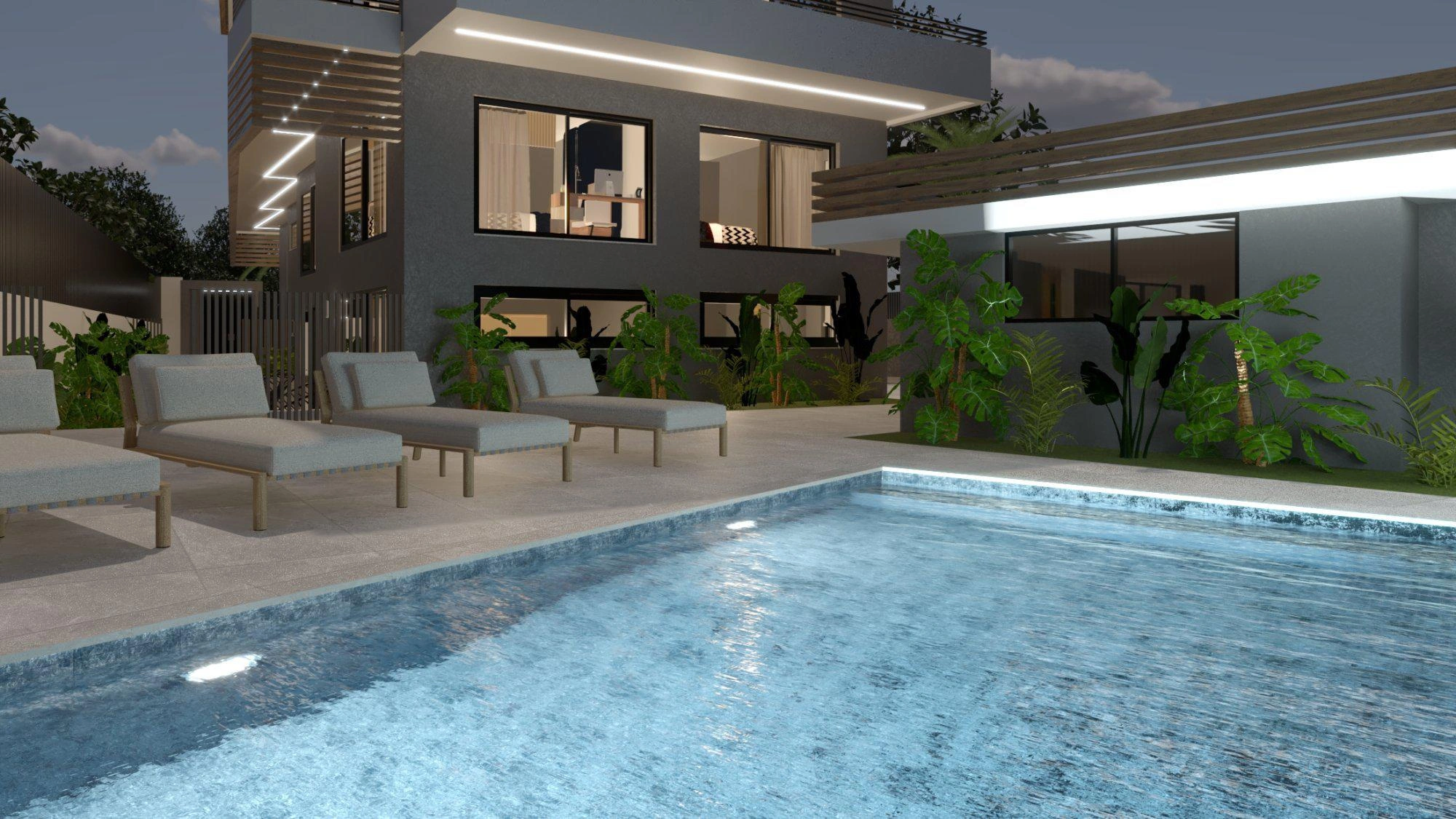 Appartements dans un complexe résidentiel moderne en Attique, Grèce