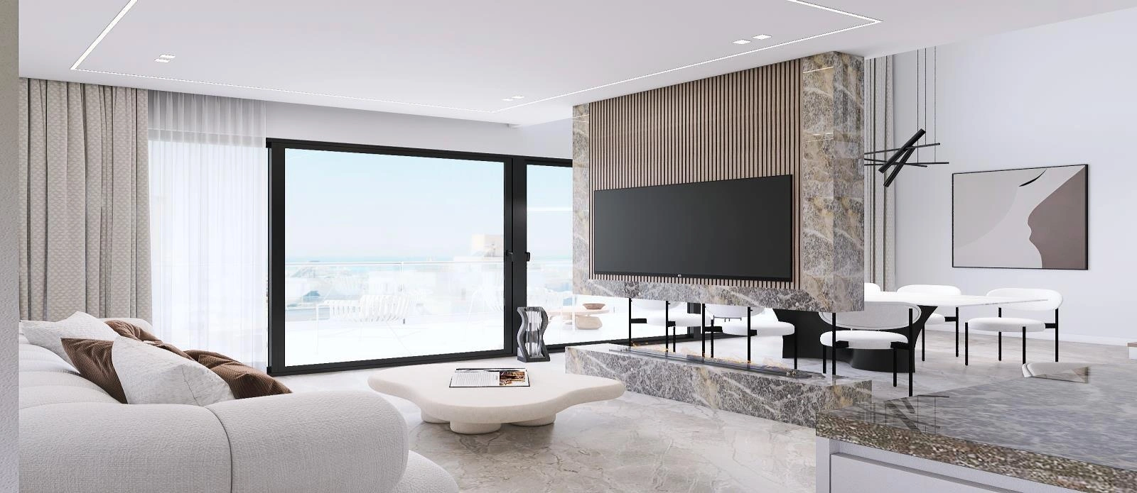 شقق في مجمع سكني في أتيكا، اليونان