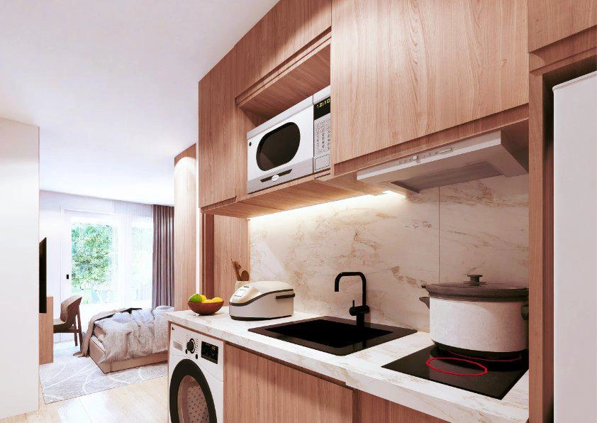 Apartments in a new residential complex in Attica, Greece