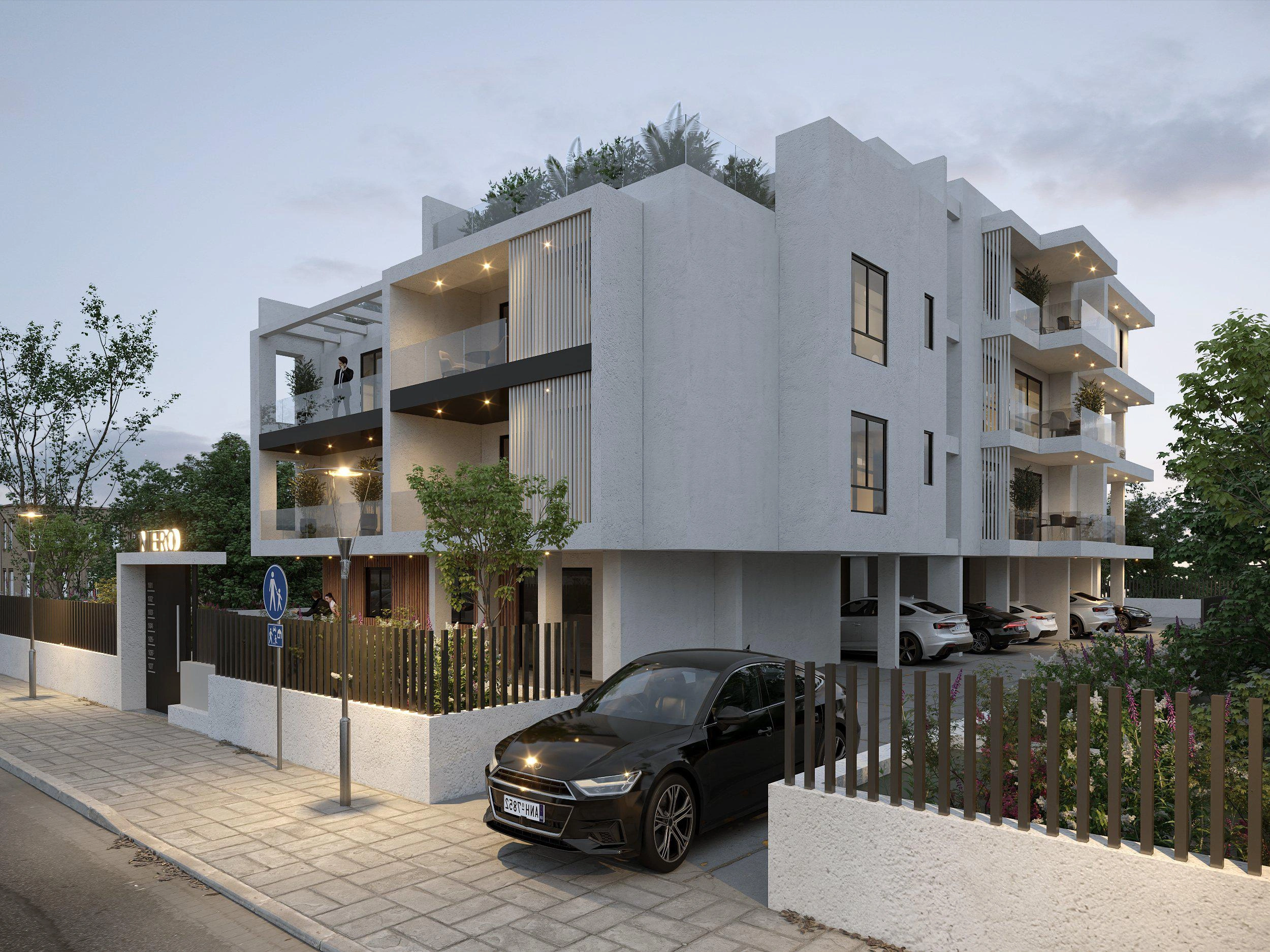 آپارتمانها در یک مجتمع مسکونی مدرن در فاماگوستا، قبرس