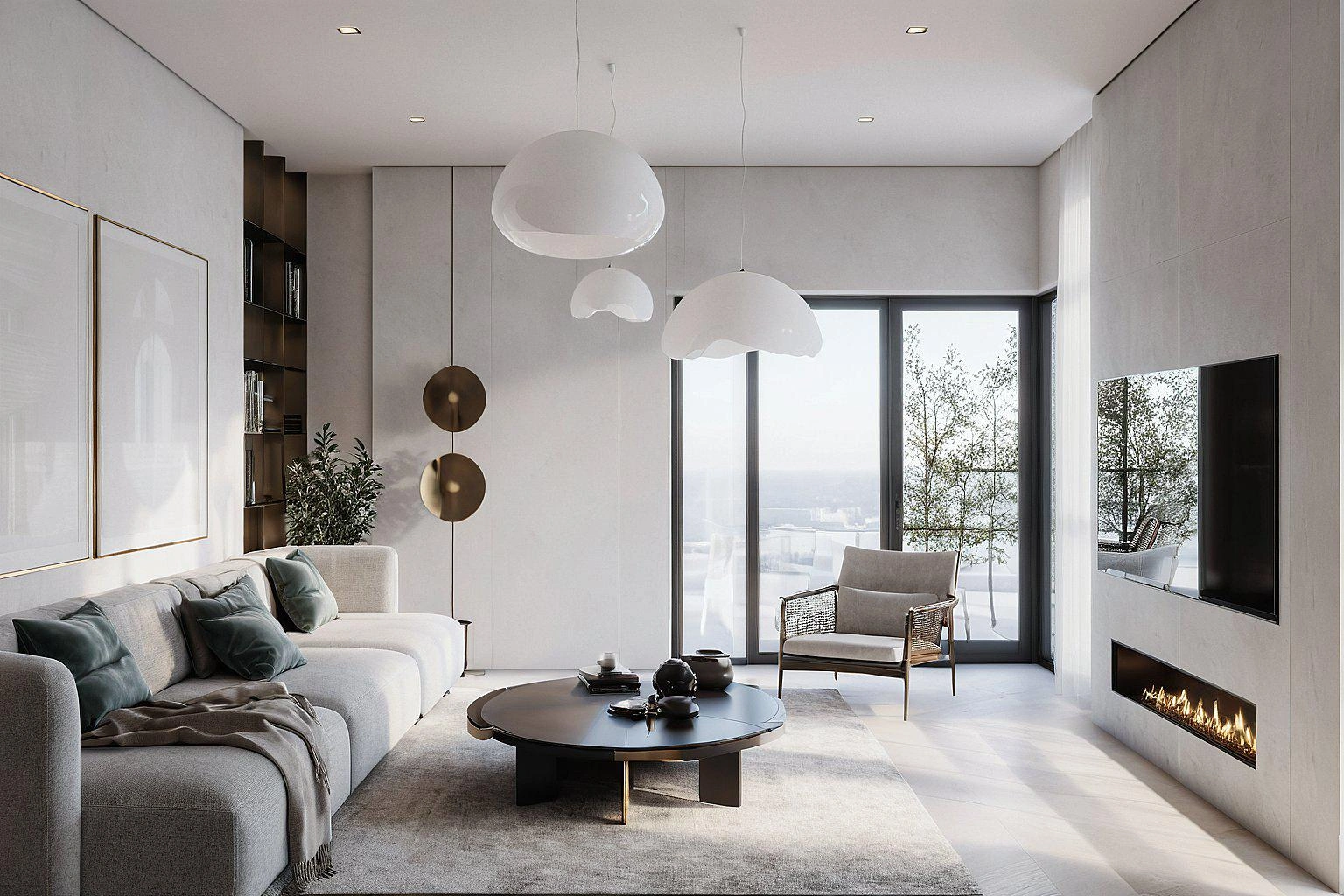 آپارتمانها در یک مجتمع مسکونی مدرن در فاماگوستا، قبرس