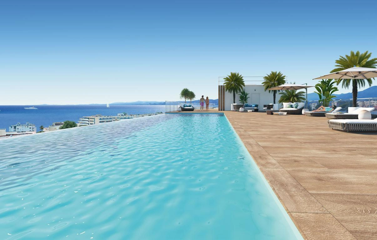 Spacious apartments with sea views in Saint-Laurent-du-Var, France