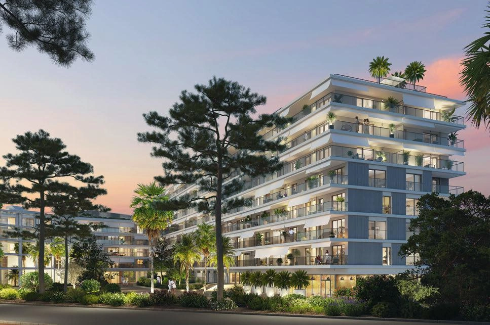 Spacious apartments with sea views in Saint-Laurent-du-Var, France