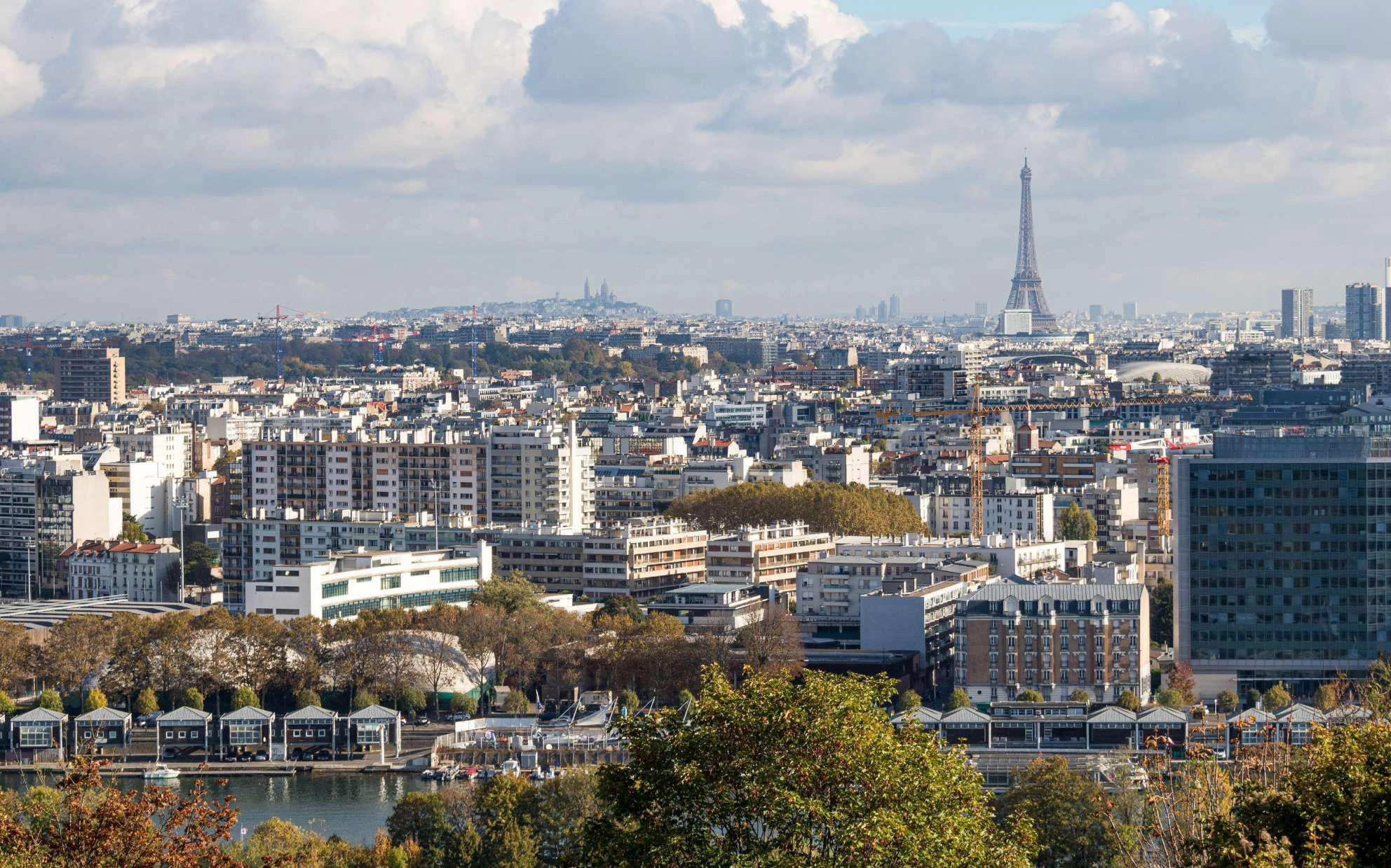 Apartments in a renovated building in Ile-de-France, France