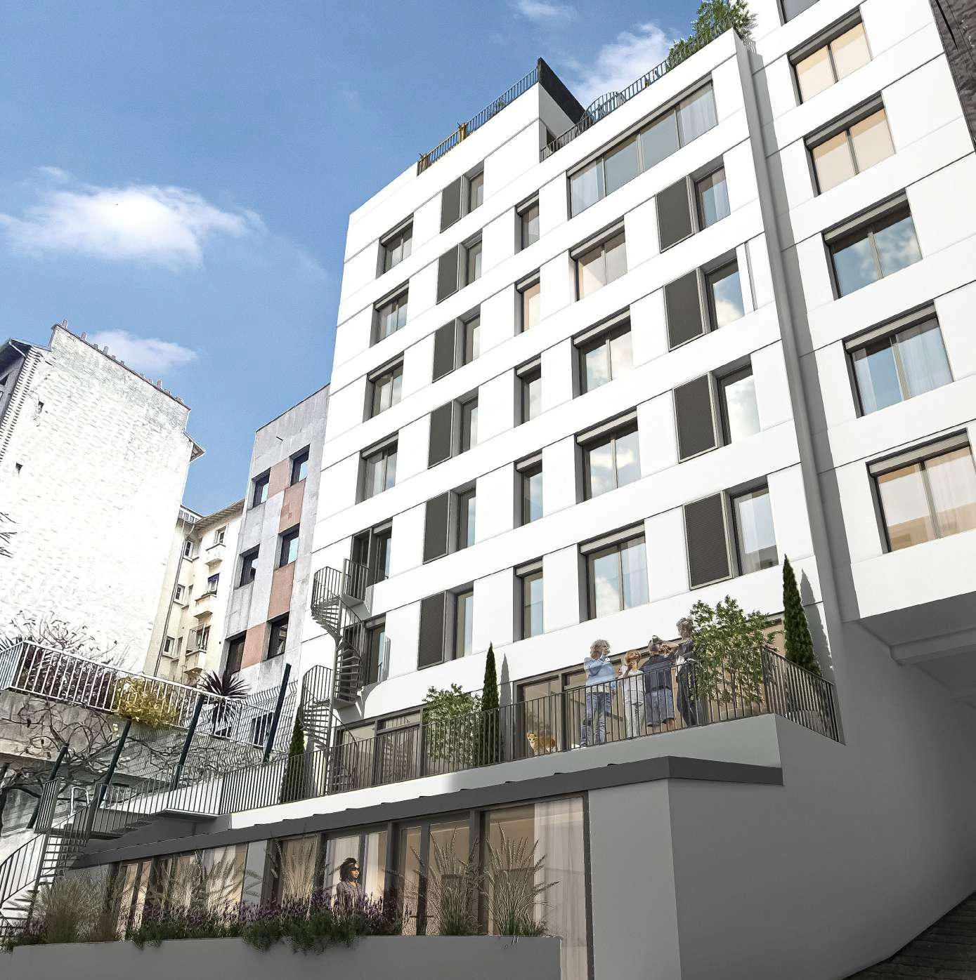 Apartments in a renovated building in Ile-de-France, France