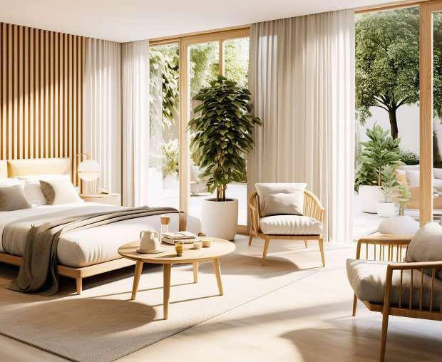 Apartments in a renovated building in Ile-de-France, France