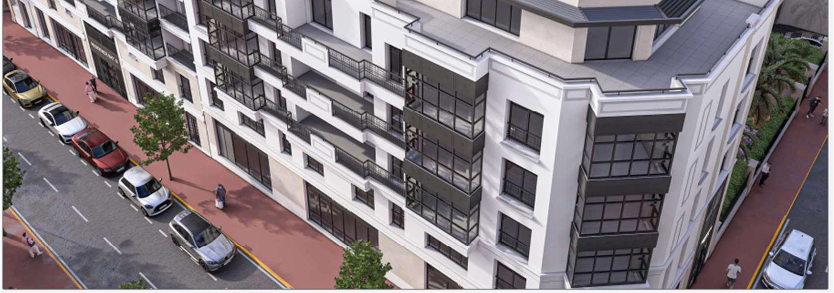 Apartments in a renovated beachfront complex in Juan-les-Pins, France