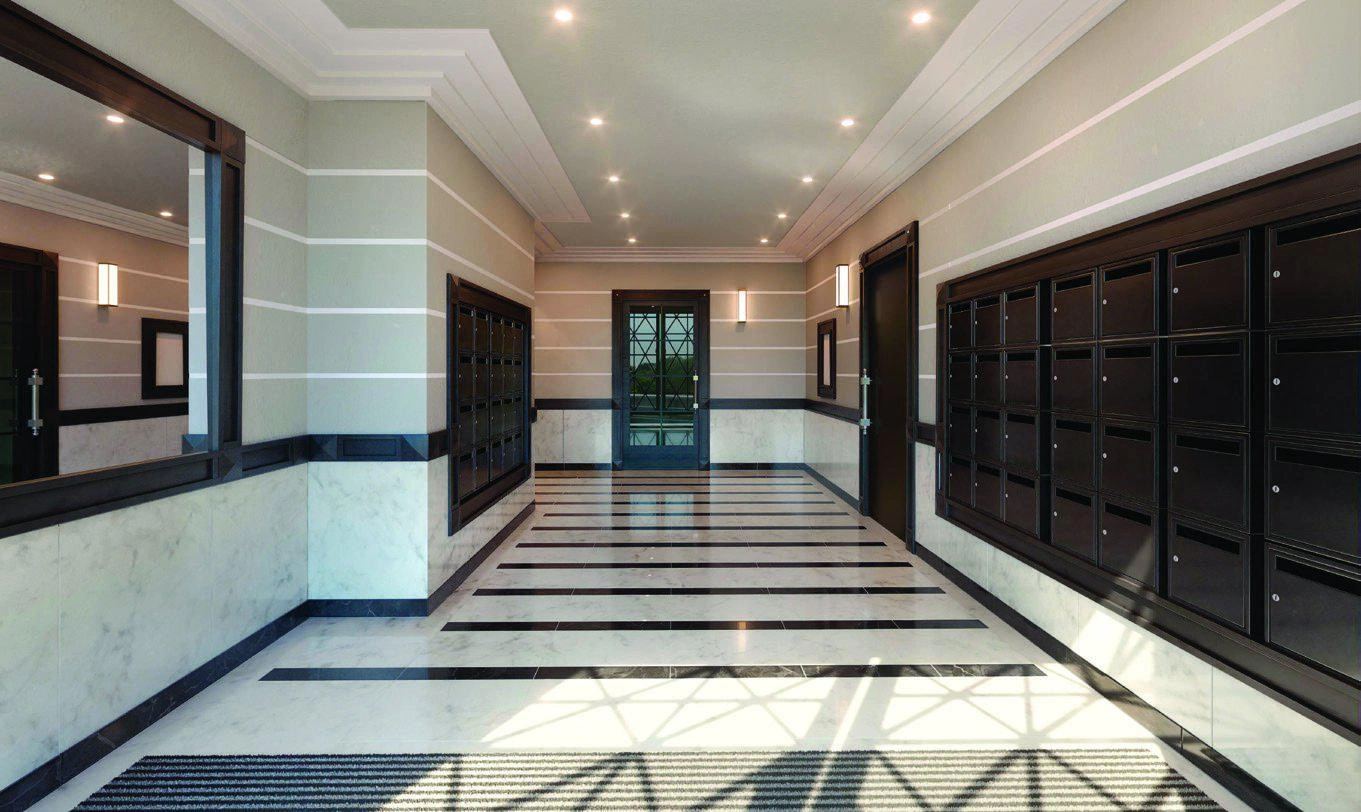 法兰西岛大区现代住宅小区公寓