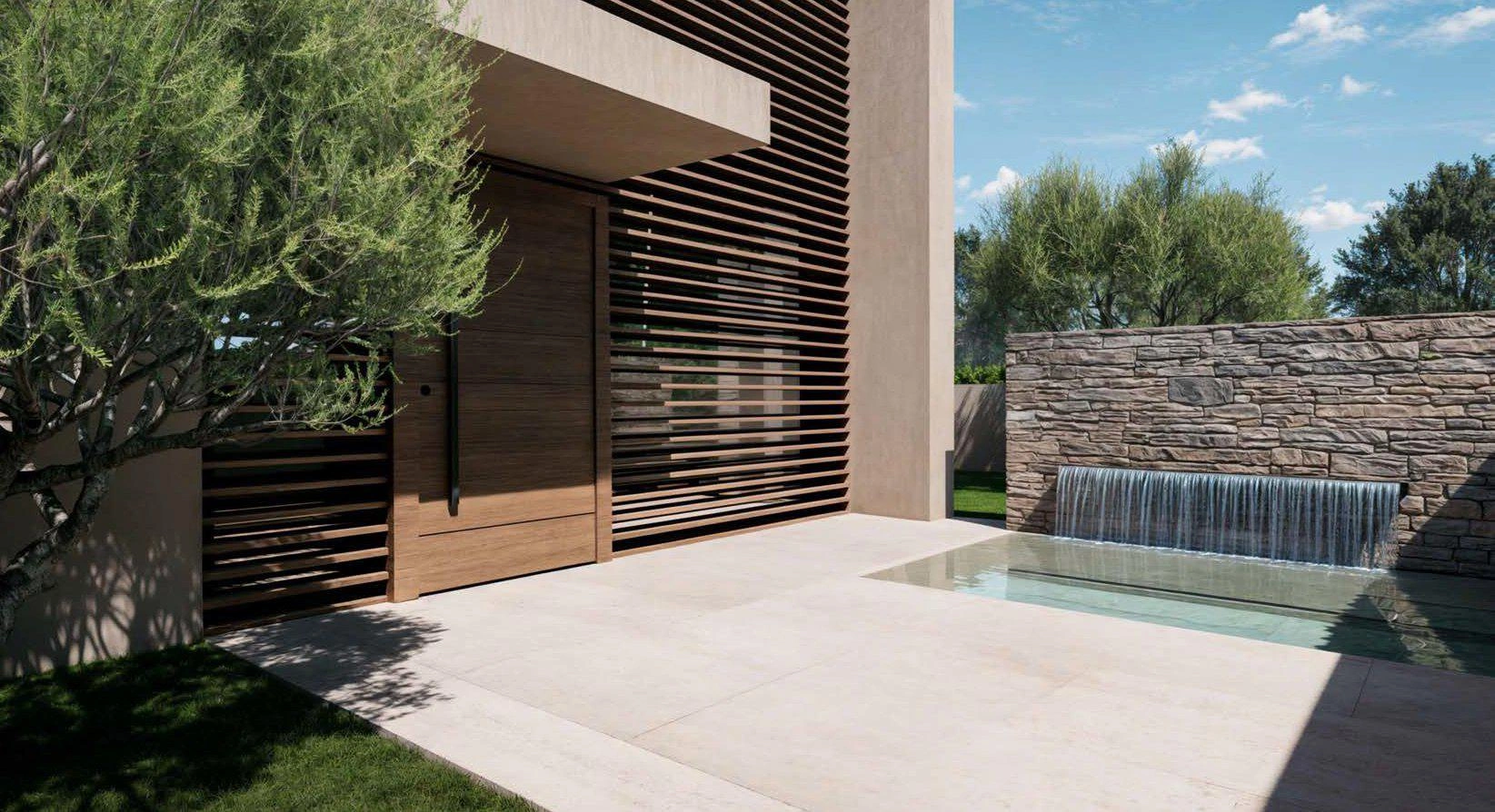 एटिका, ग्रीस के एक आधुनिक आवासीय परिसर में अपार्टमेंट