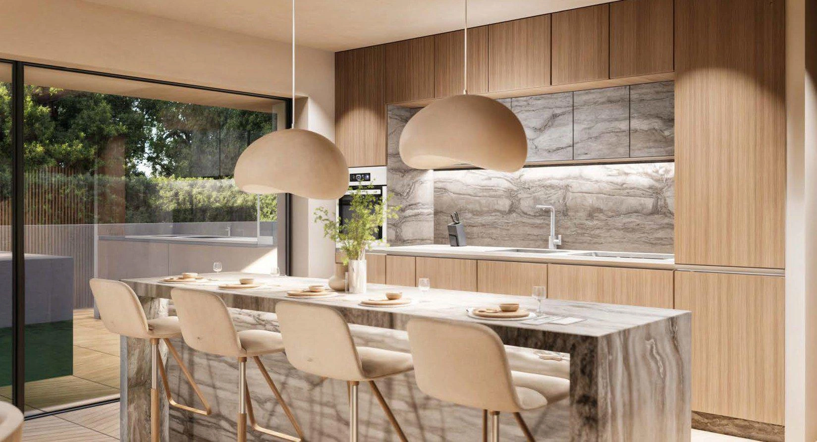 एटिका, ग्रीस के एक आधुनिक आवासीय परिसर में अपार्टमेंट