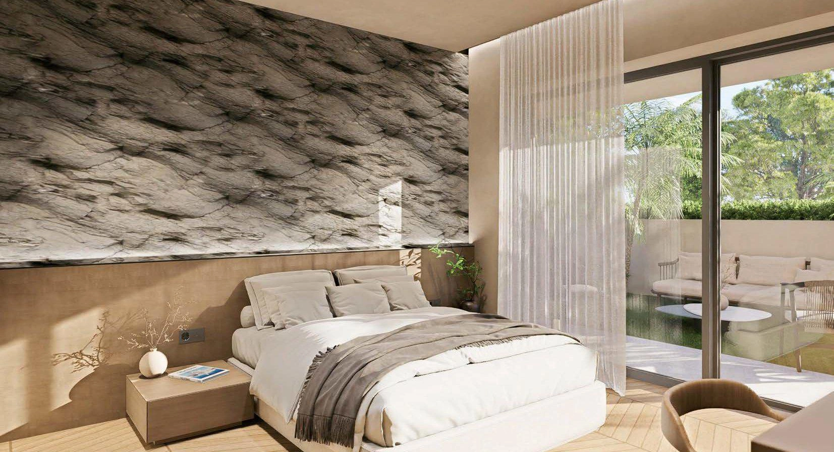 एटिका, ग्रीस के एक आधुनिक आवासीय परिसर में अपार्टमेंट