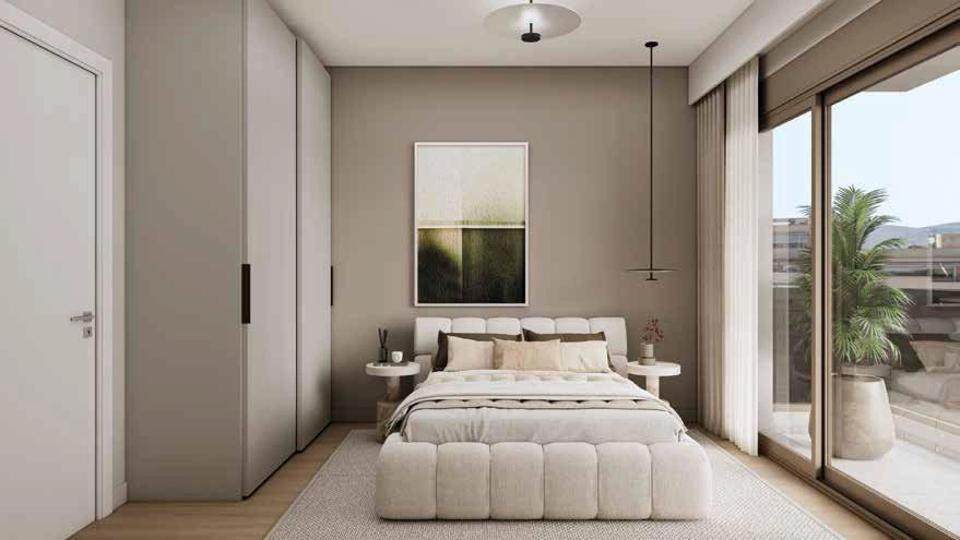 希腊阿提卡住宅小区内的公寓