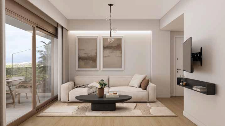 希腊阿提卡住宅小区内的公寓