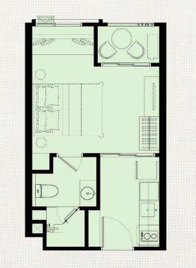 شقق في مجمع سكني في بانغ تاو، بوكيت، تايلاند